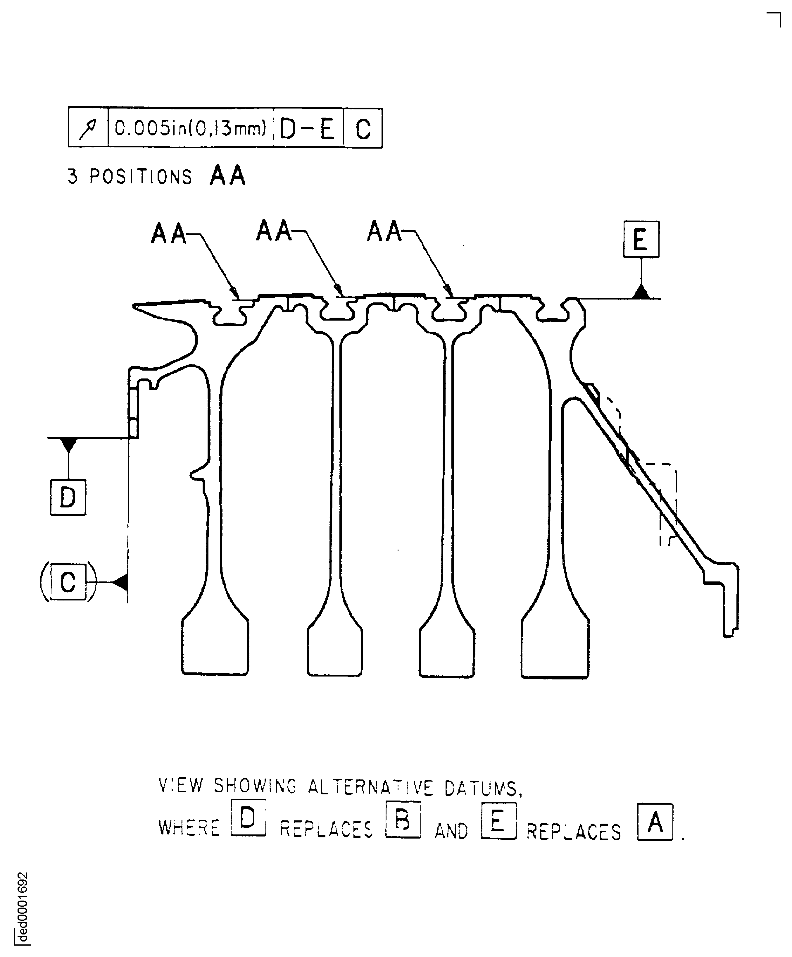 Repair Details And Dimensions - Assembly A And Assembly B