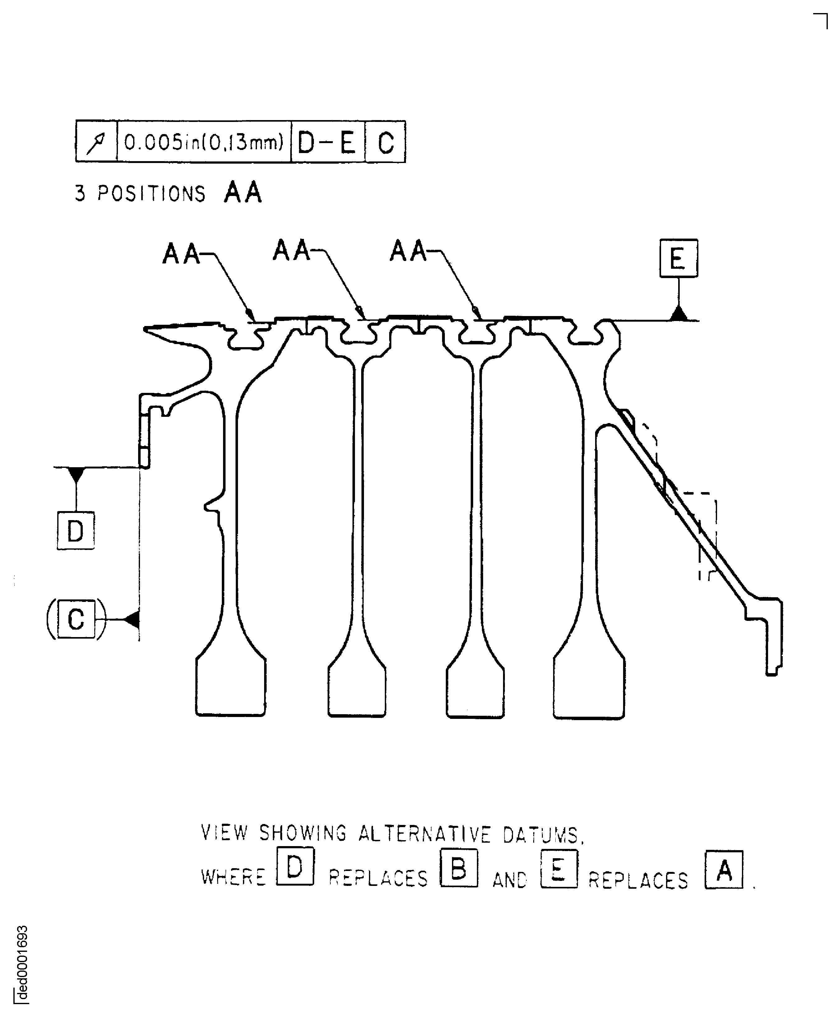 Repair Details And Dimensions - Assembly A And Assembly B
