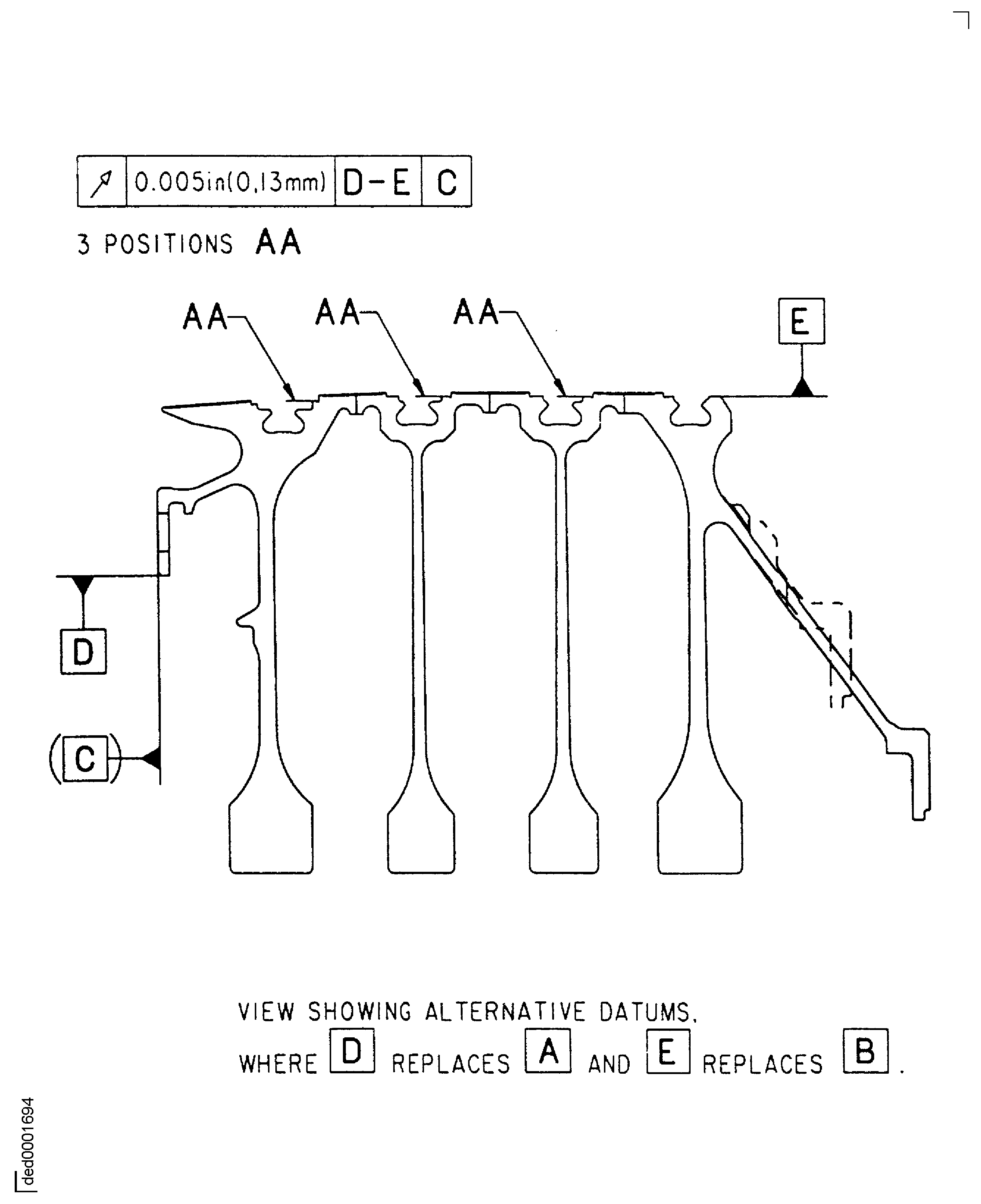 Repair Details And Dimensions - Assembly A And Assembly B