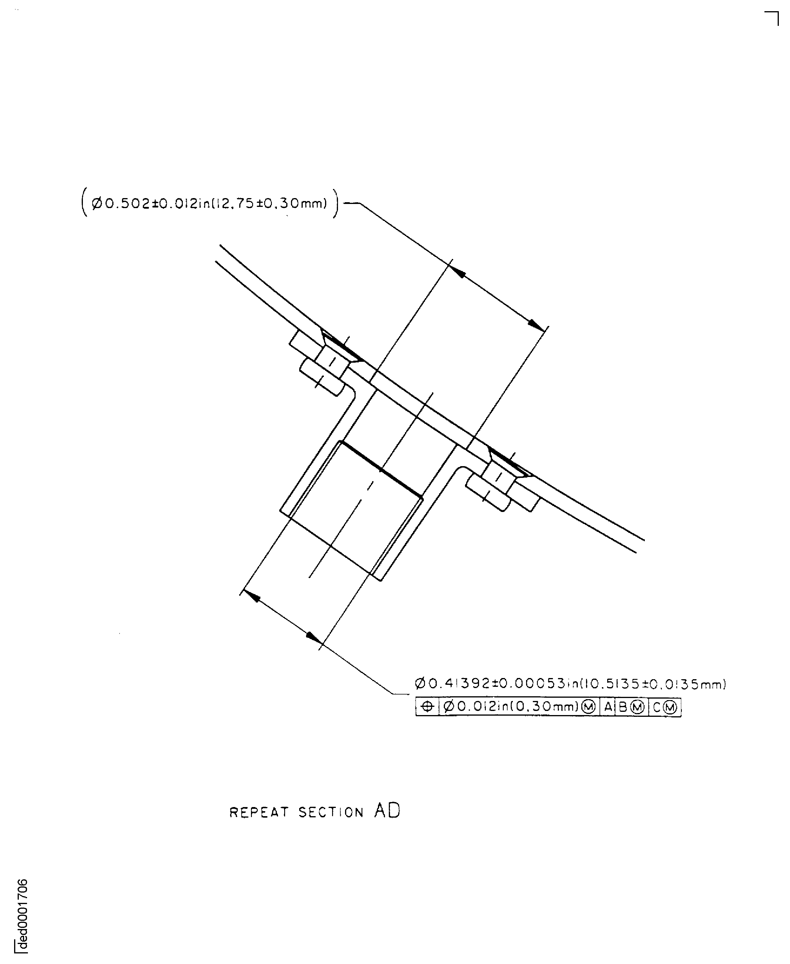 Repair Details and Dimensions - Assembly A