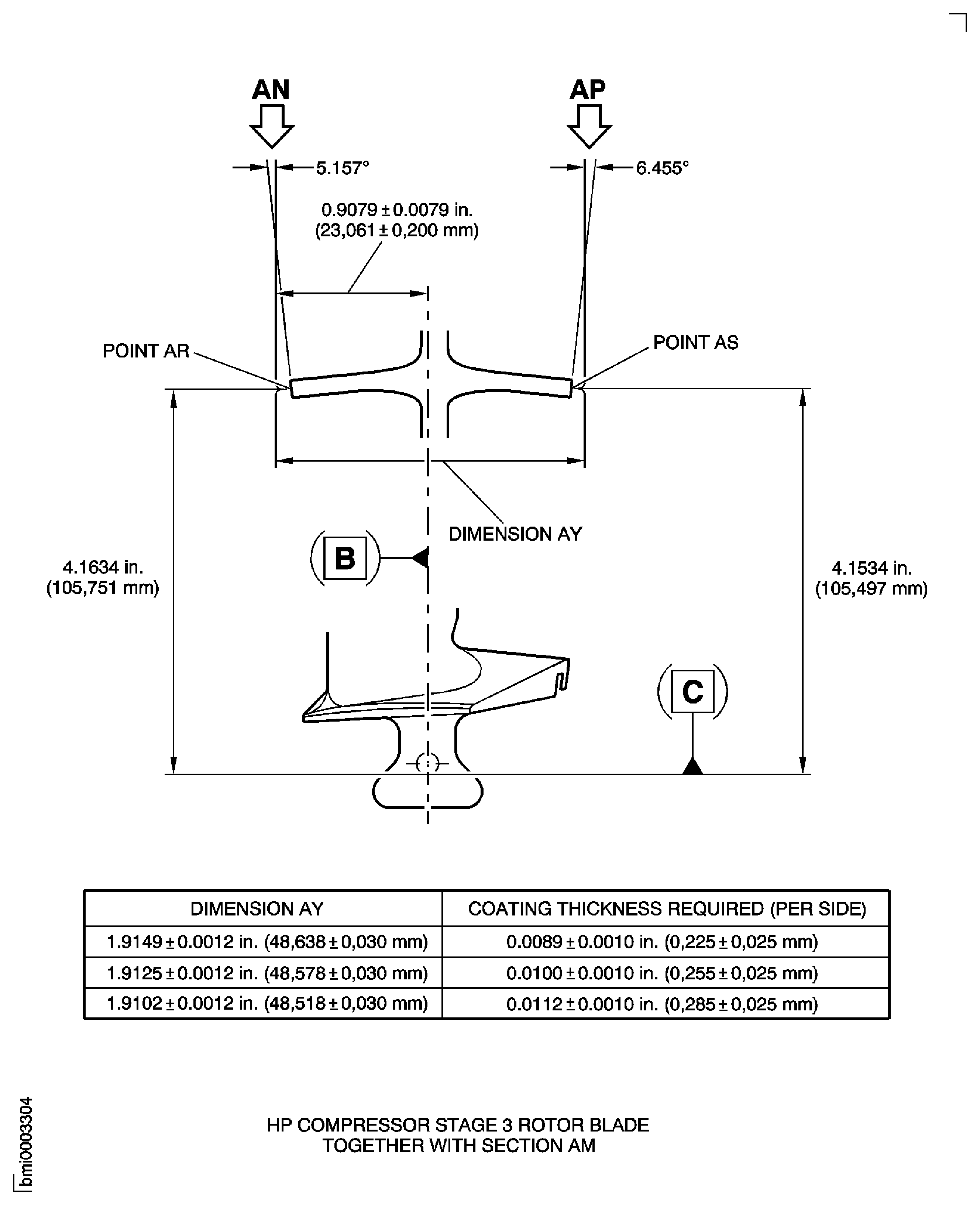 Repair Details And Dimensions - Assembly A