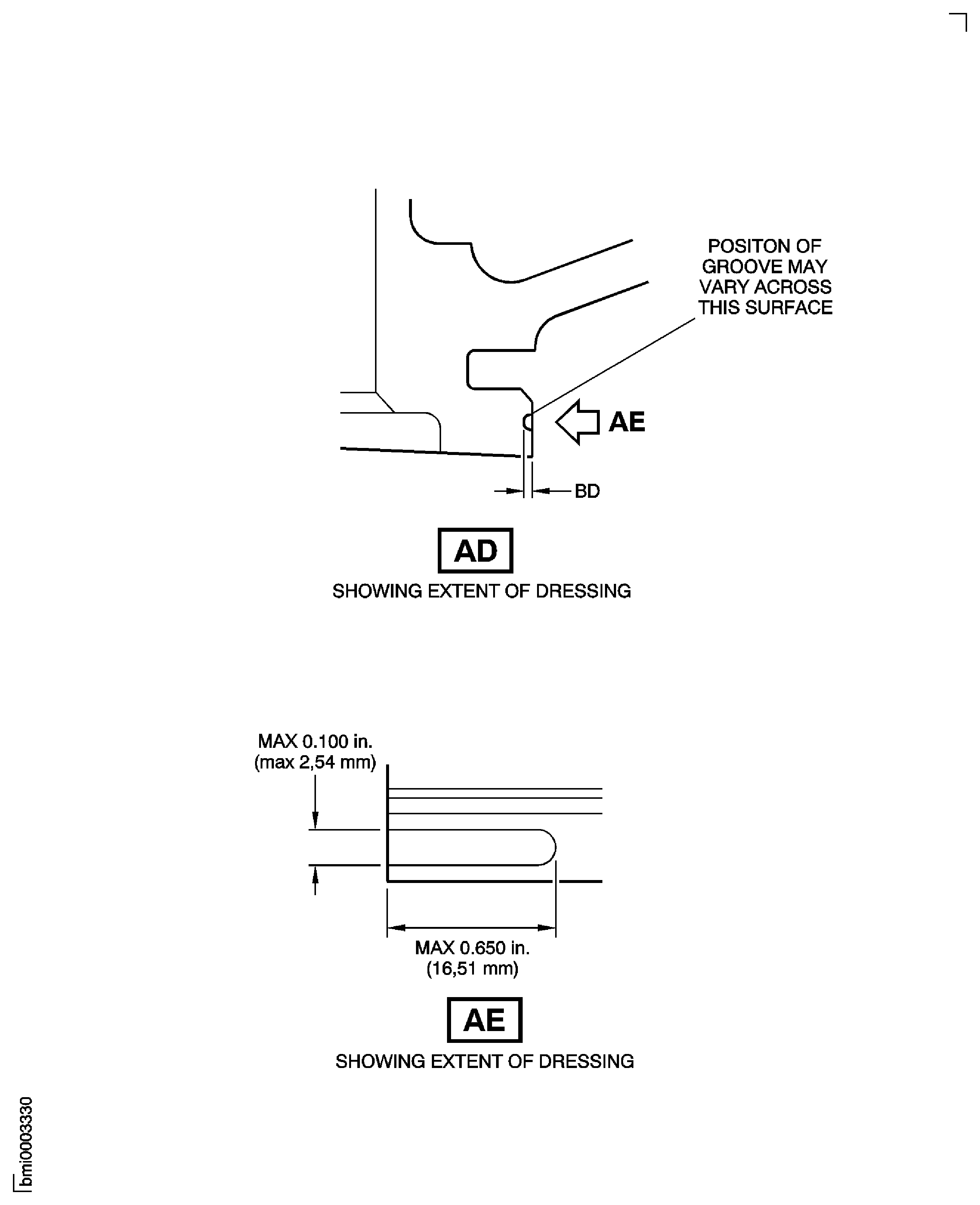 Repair Details and Dimensions - Assembly A