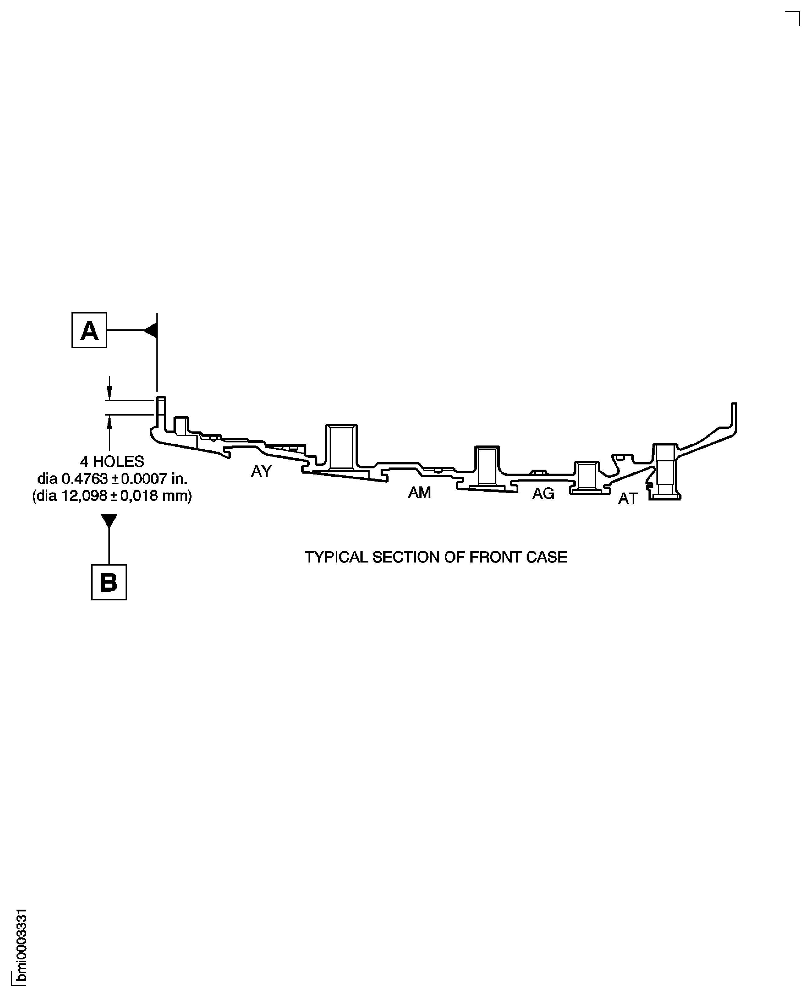 Repair Details and Dimensions - Assembly B