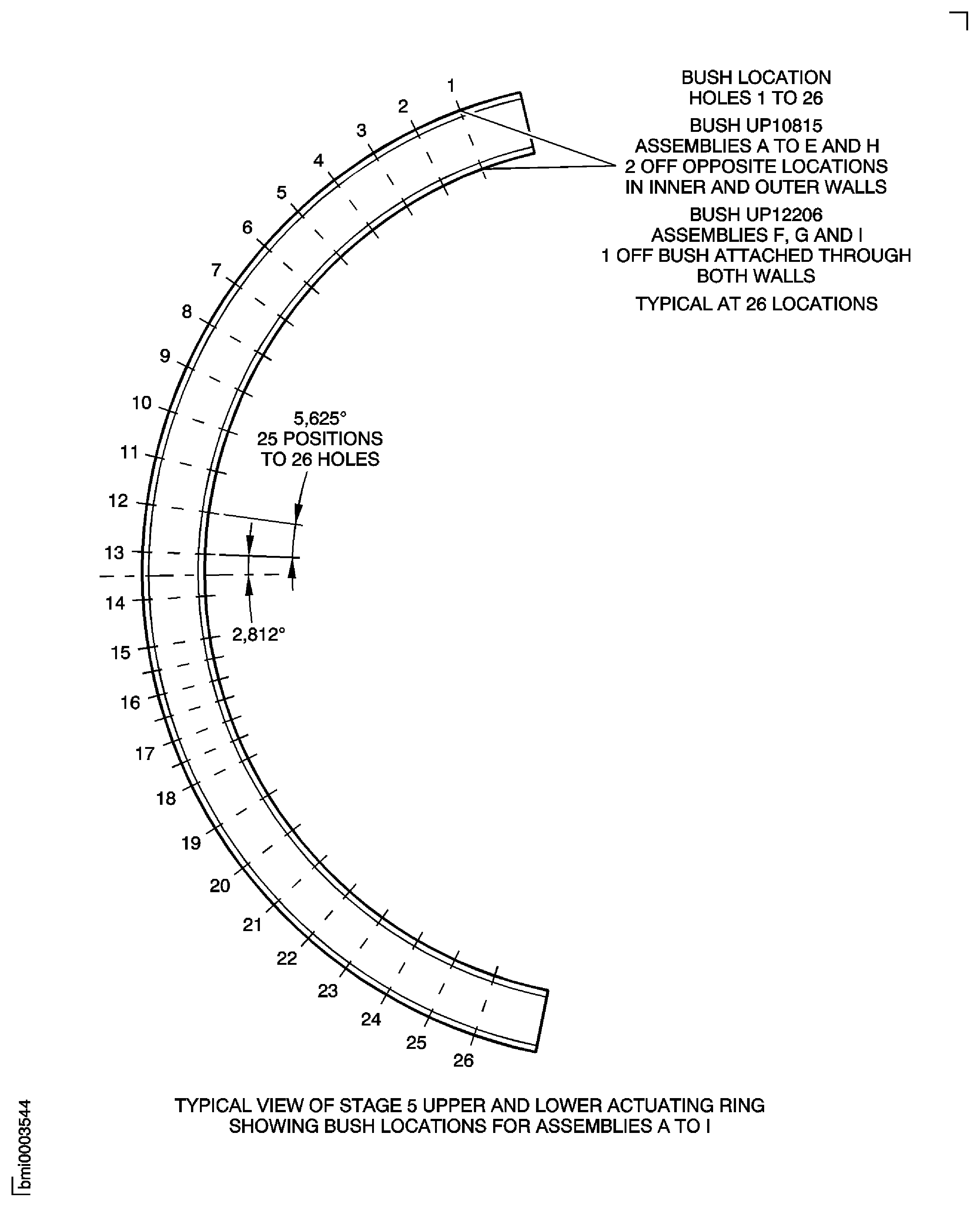 Repair Details and Dimensions - Assembly A to Assembly I