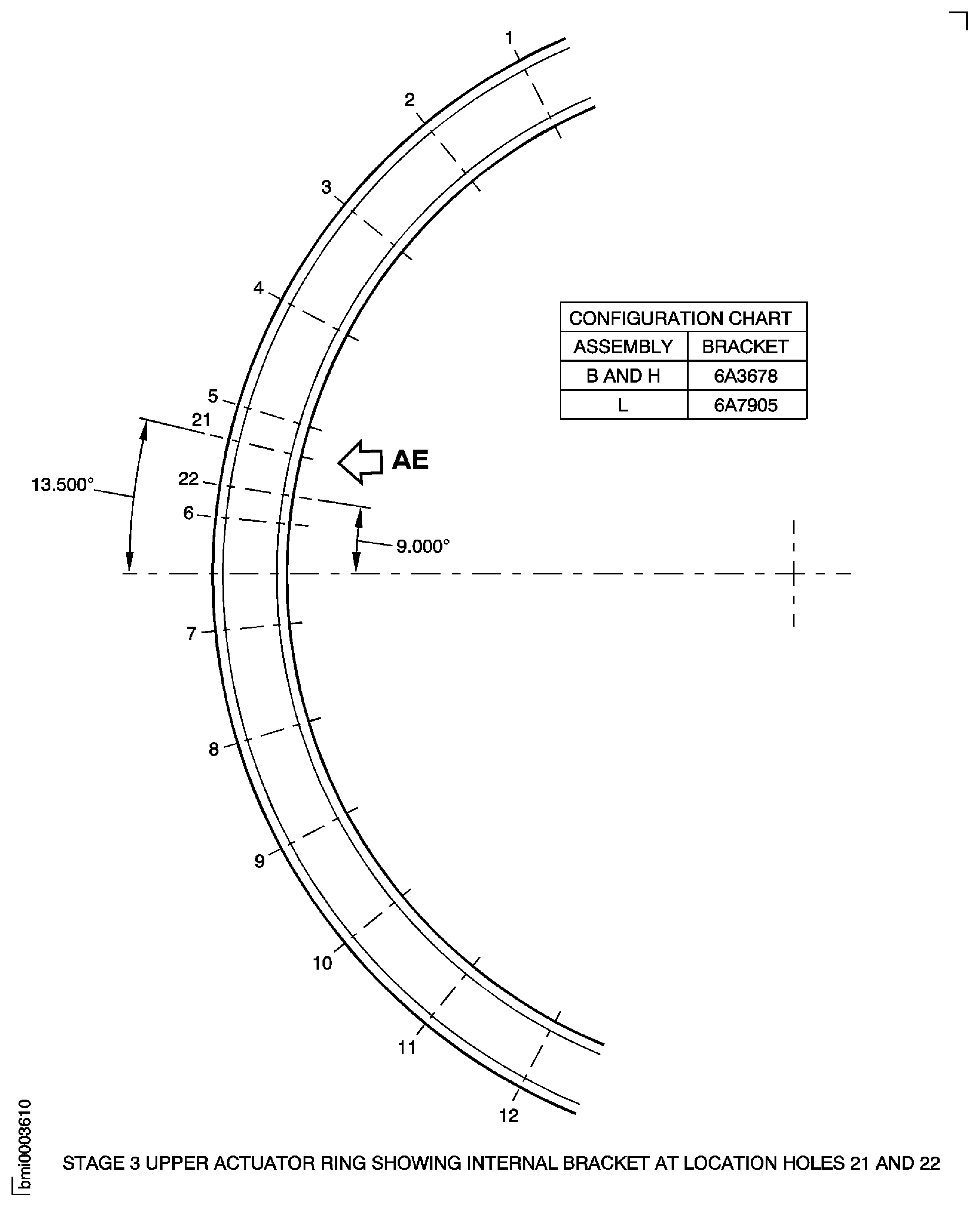 Repair Details and Dimensions - Assembly B, Assembly H and Assembly L