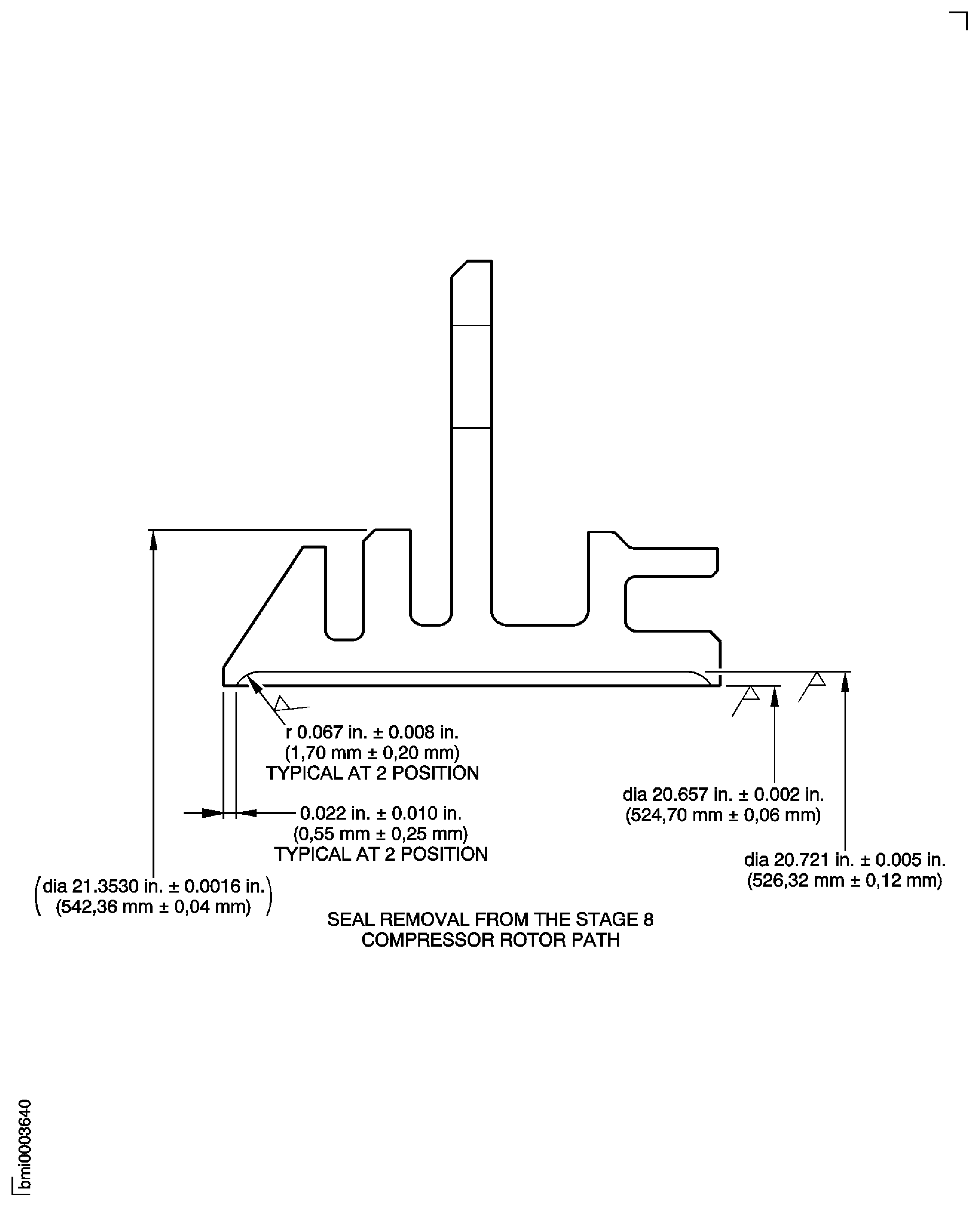 Repair Details and Dimensions - Assembly B