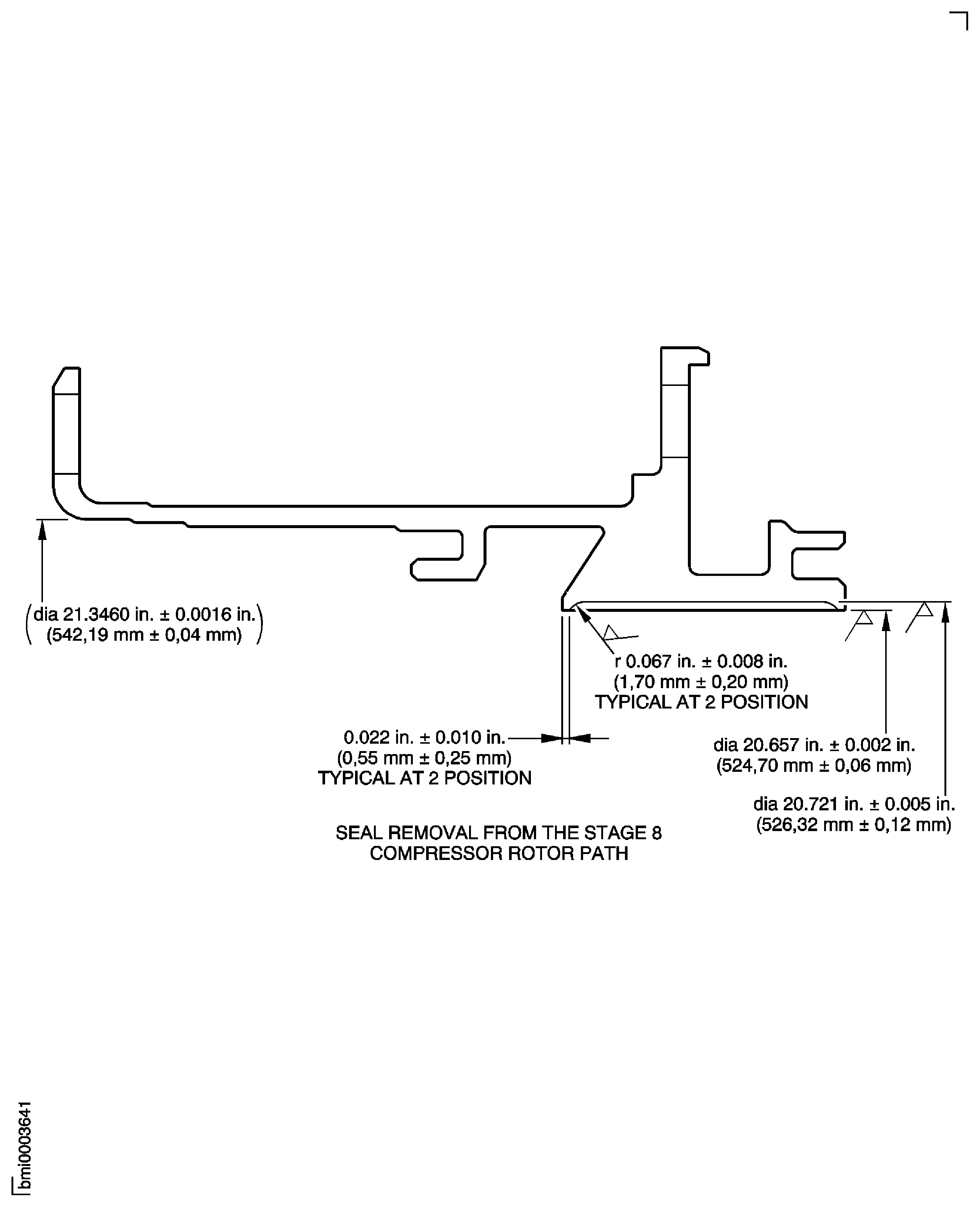 Repair Details and Dimensions - Assembly C