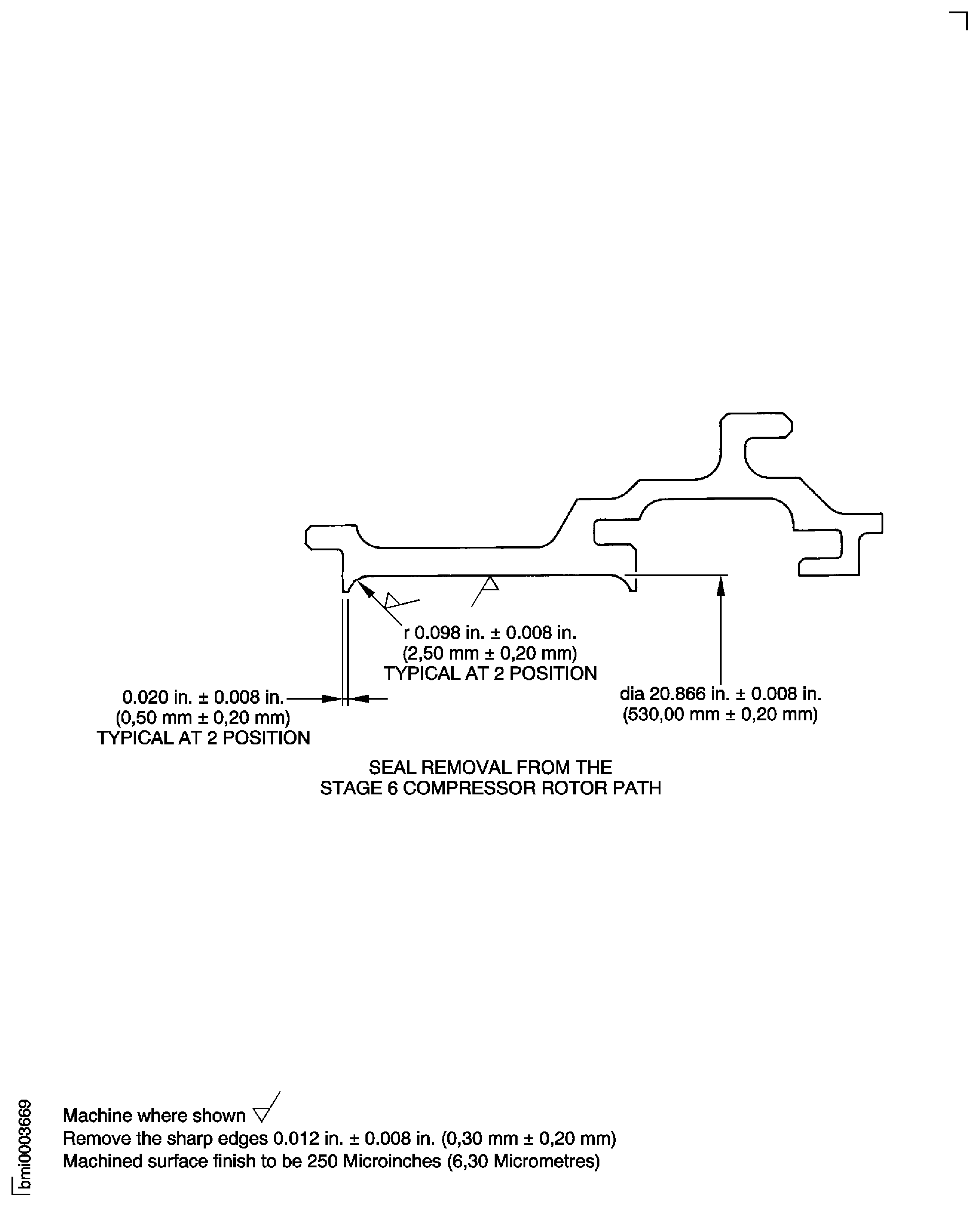 Repair Details and Dimensions
