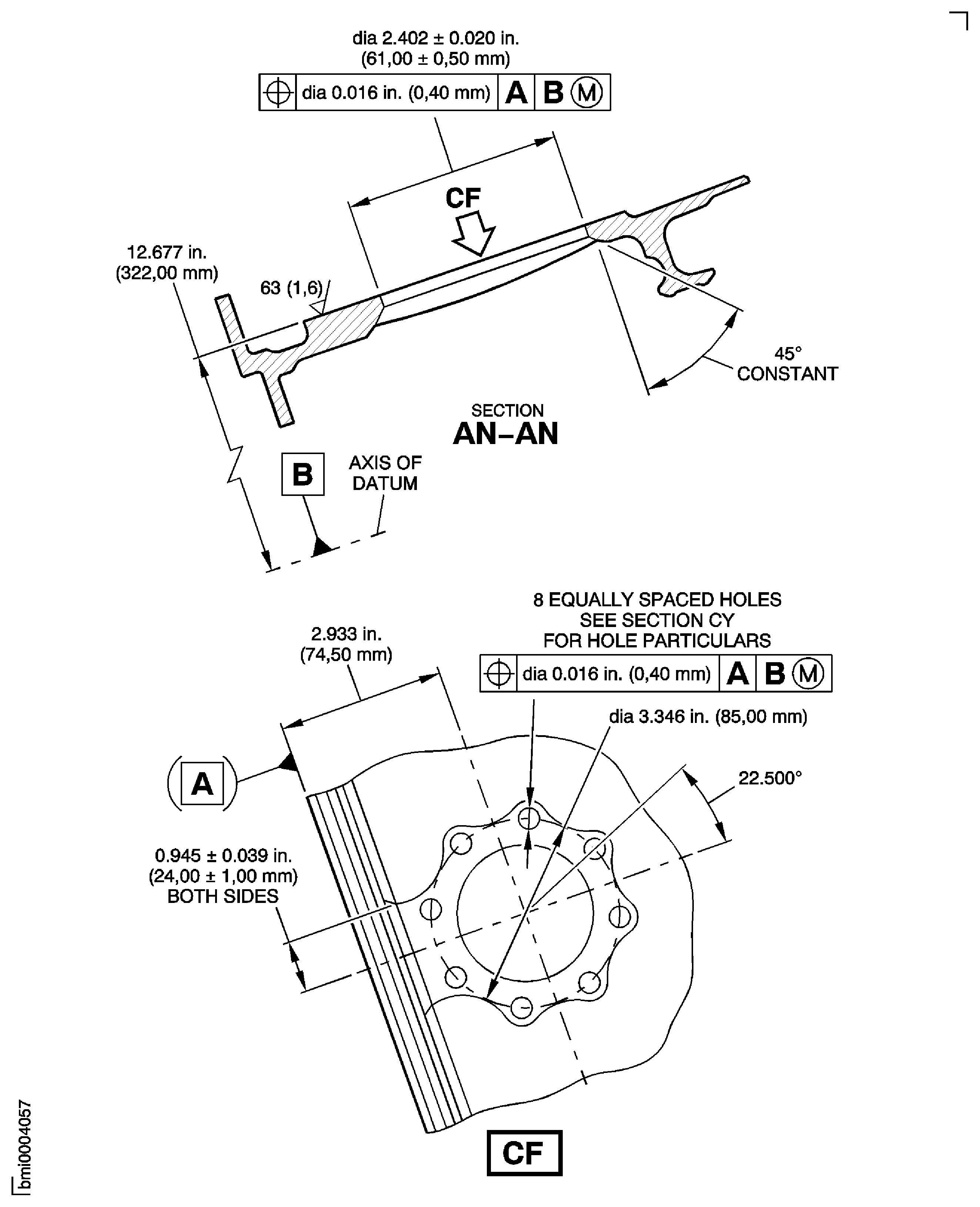 Repair Details and Dimensions Assembly C, Assembly D and Assembly E