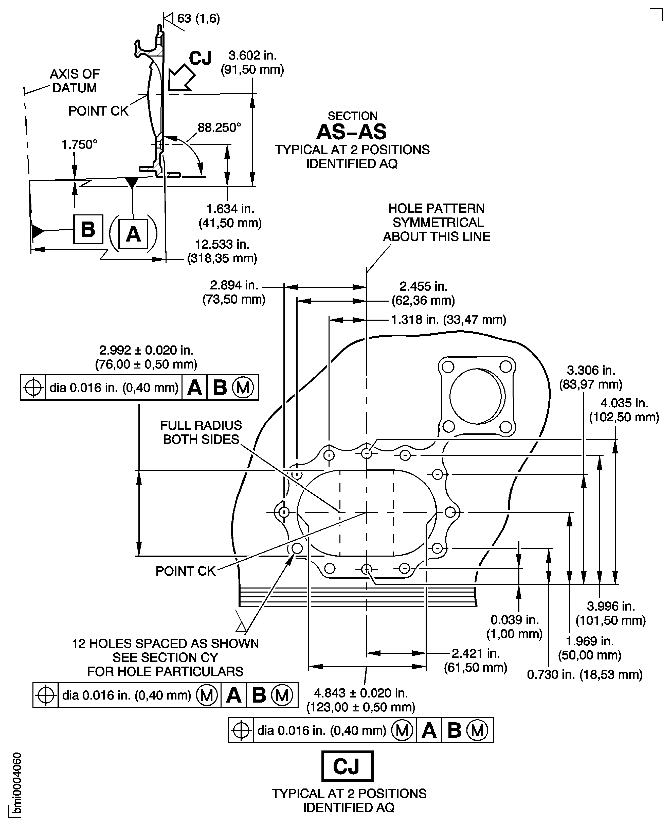 Repair Details and Dimensions Assembly C, Assembly D and Assembly E