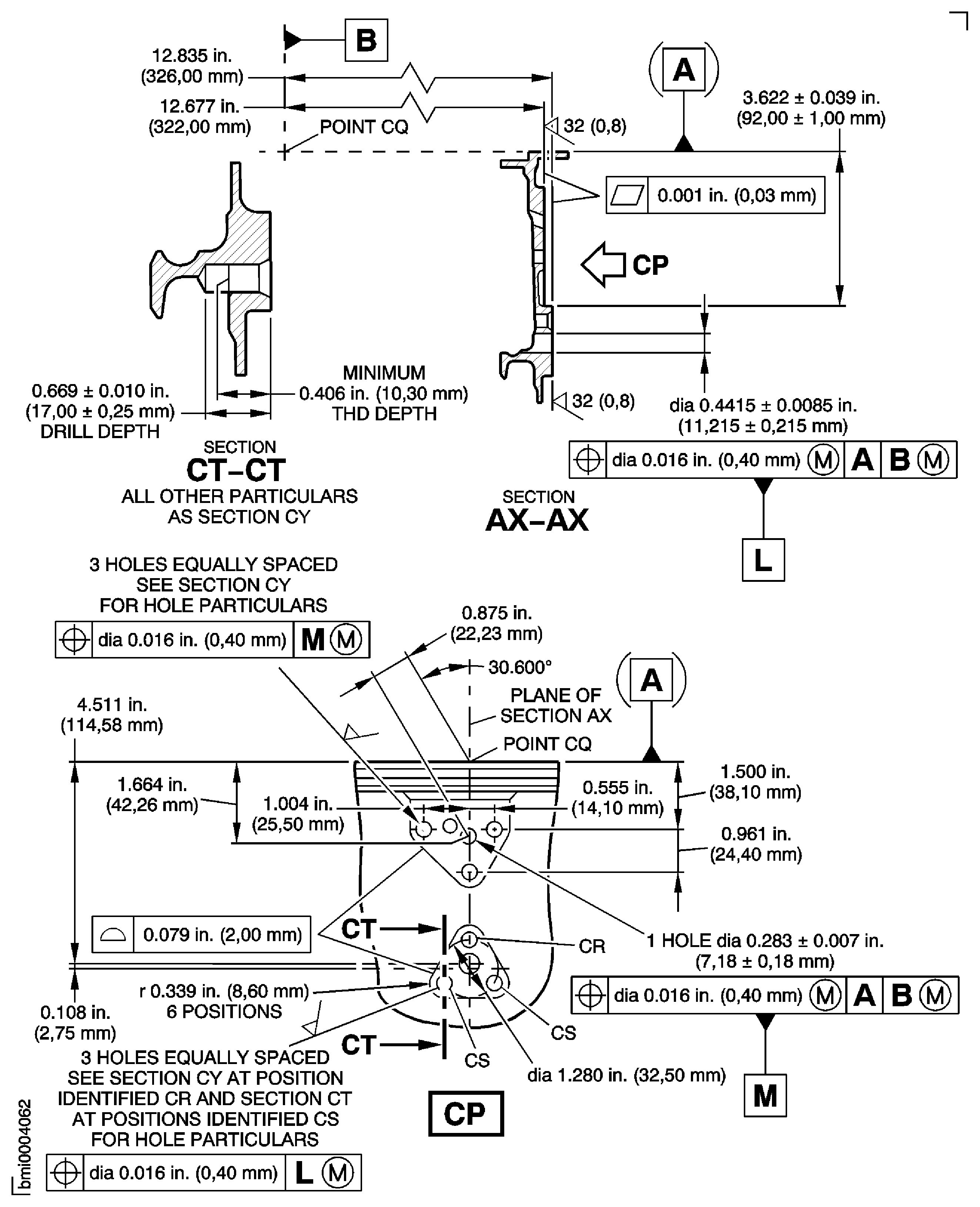 Repair Details and Dimensions Assembly C, Assembly D and Assembly E