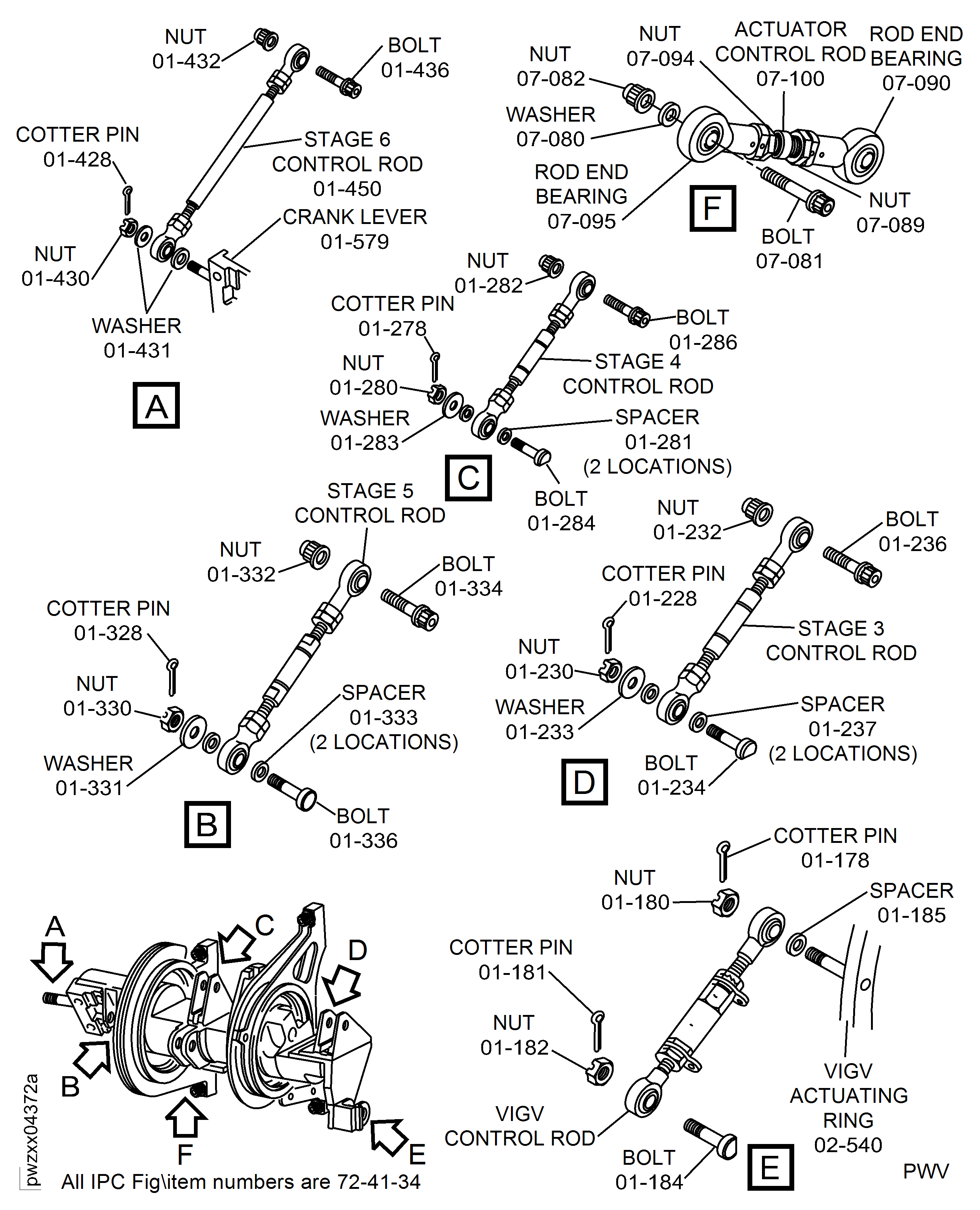 Pre SBE 72-0538 : Remove The VSV Crankshaft
