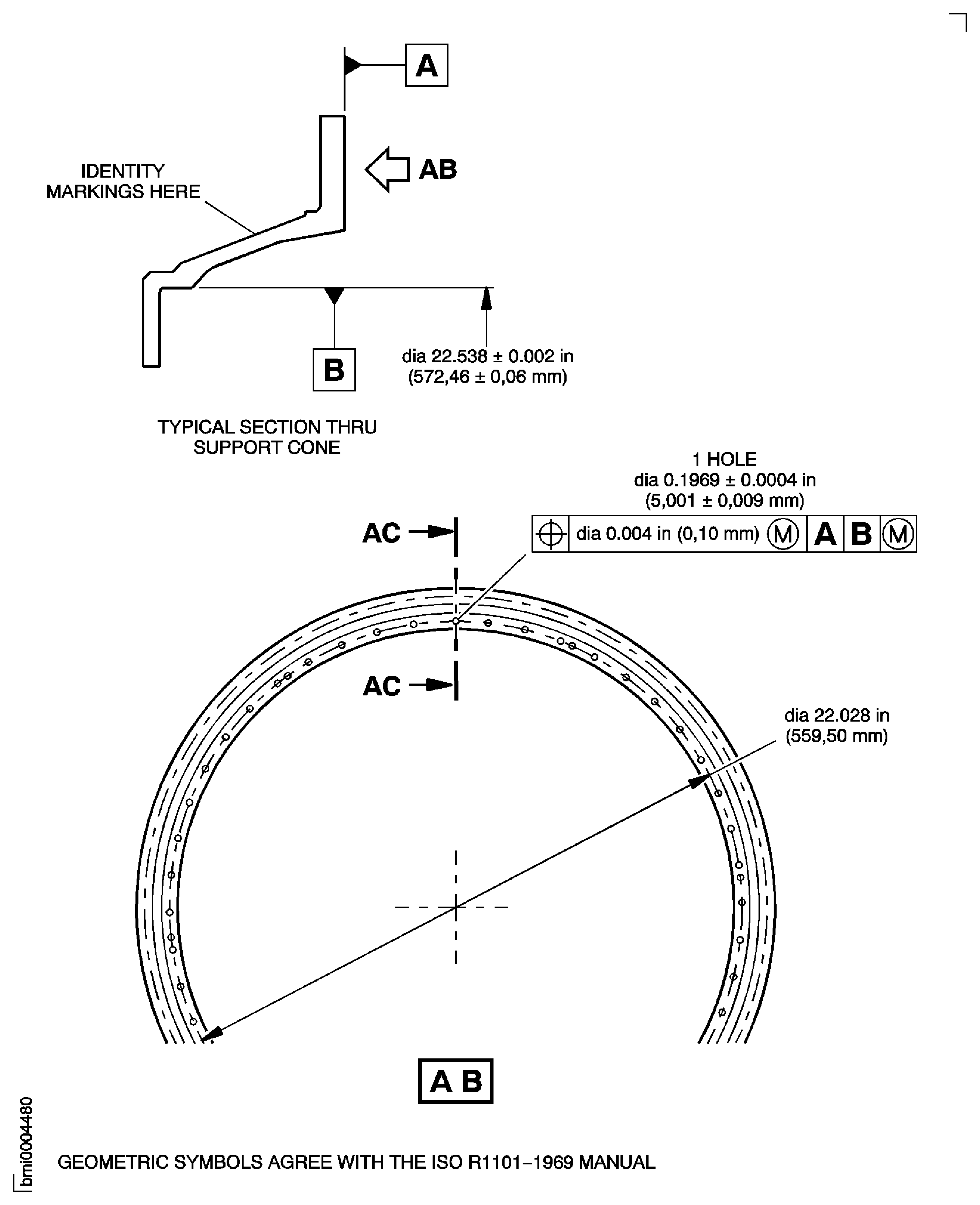Repair Details and Dimensions - Assembly B