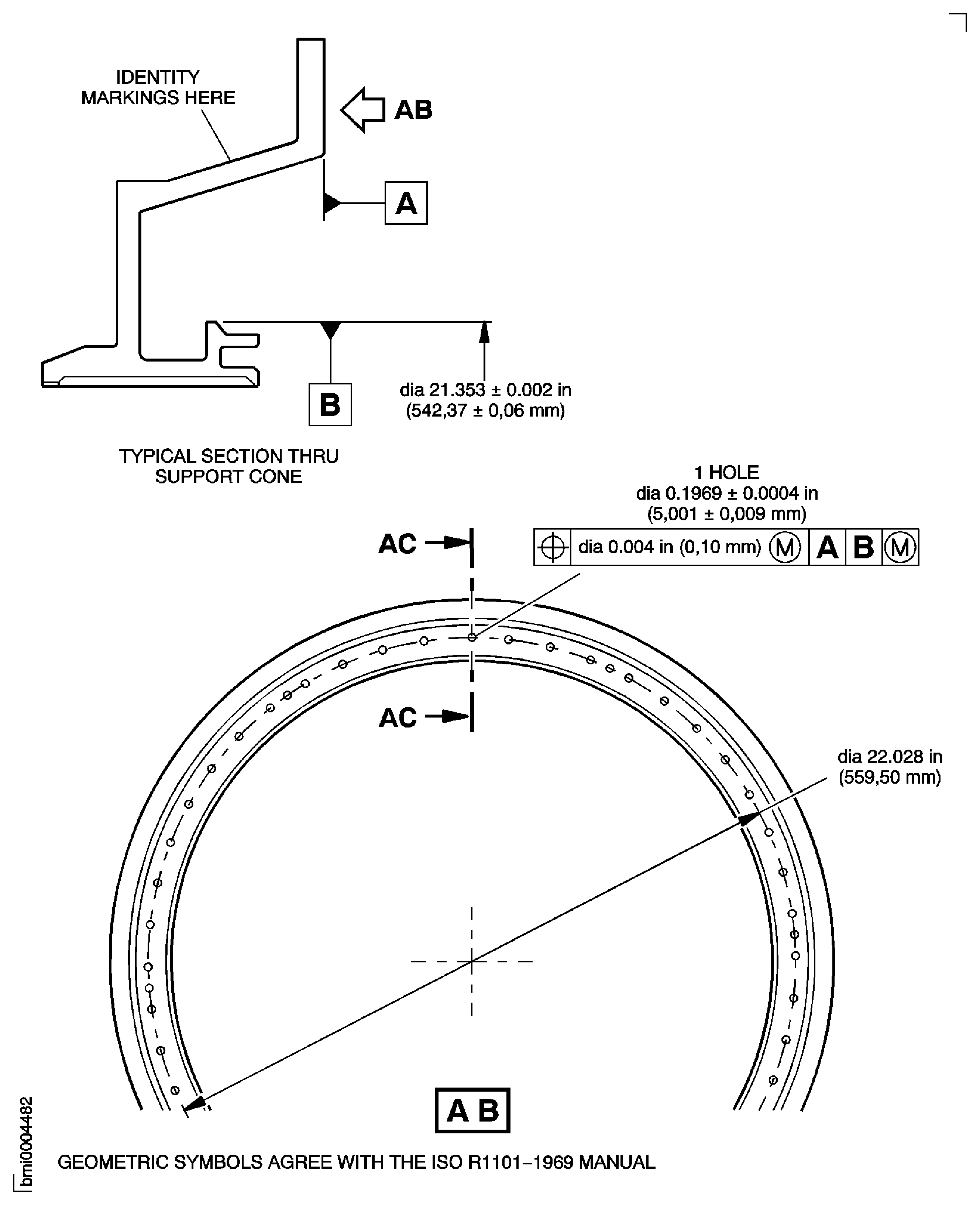 Repair Details and Dimensions - Assembly D
