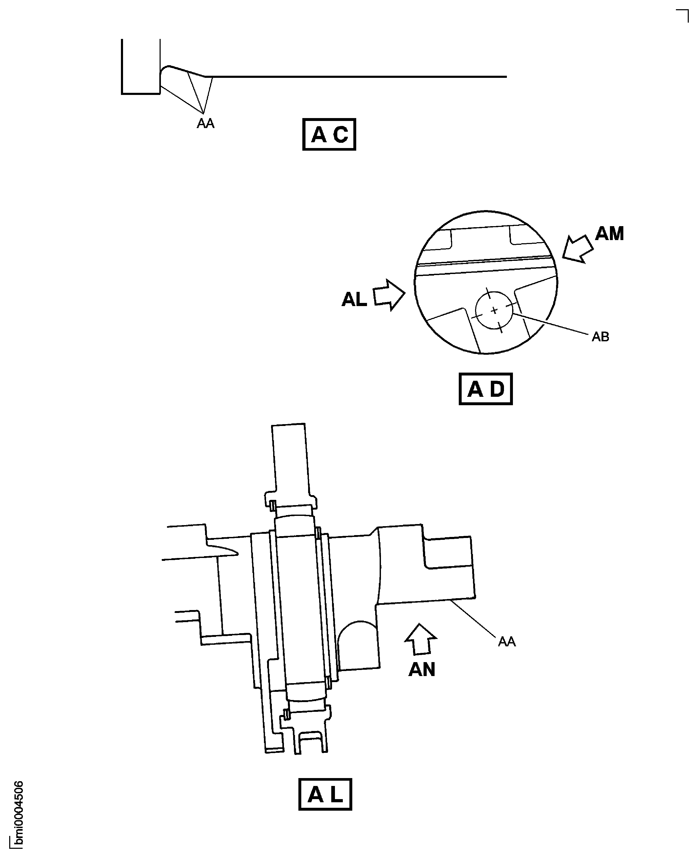 Repair Details and Dimensions - Assembly B