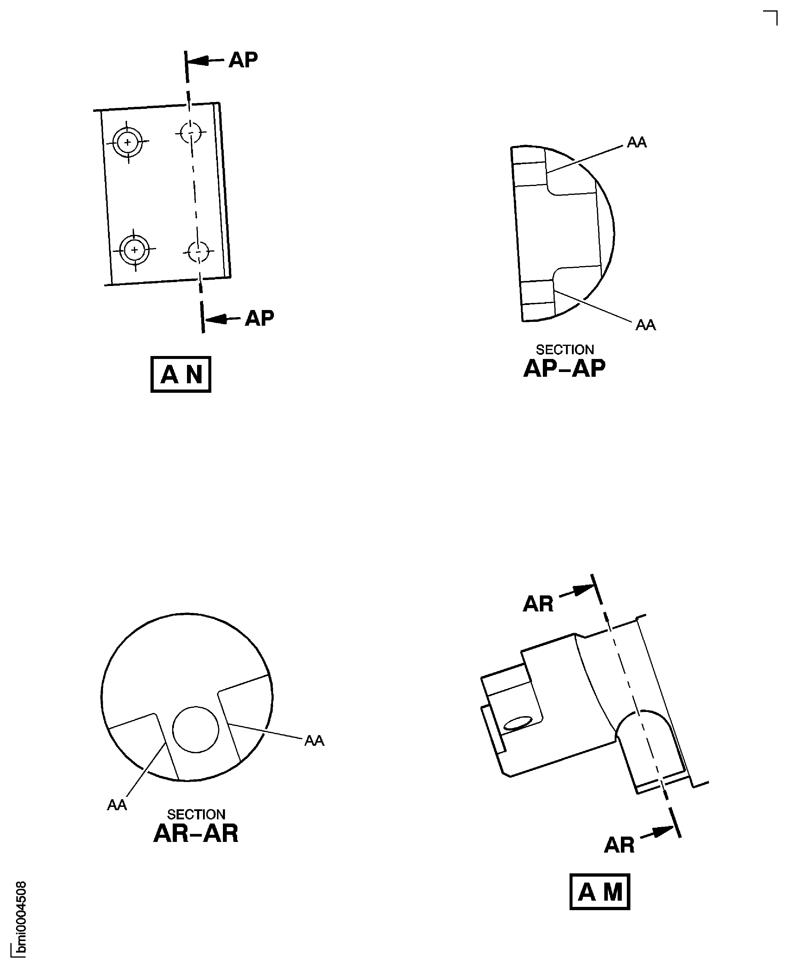 Repair Details and Dimensions - Assembly B