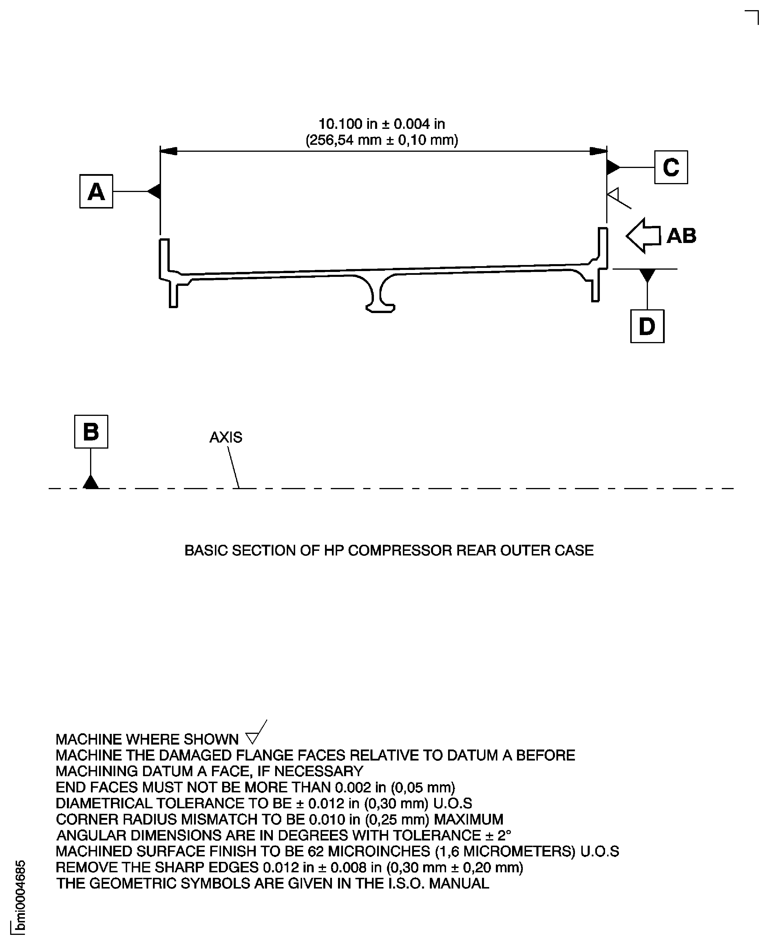 Repair Details and Dimensions - Assembly A