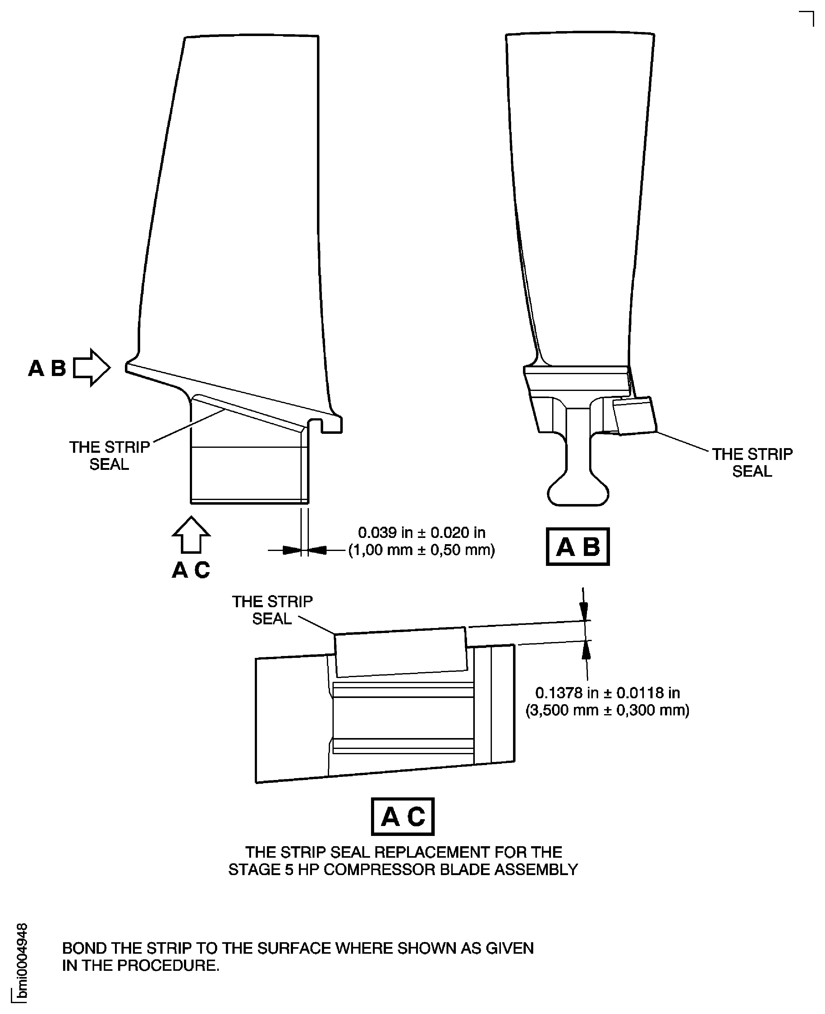 Repair Details and Dimensions