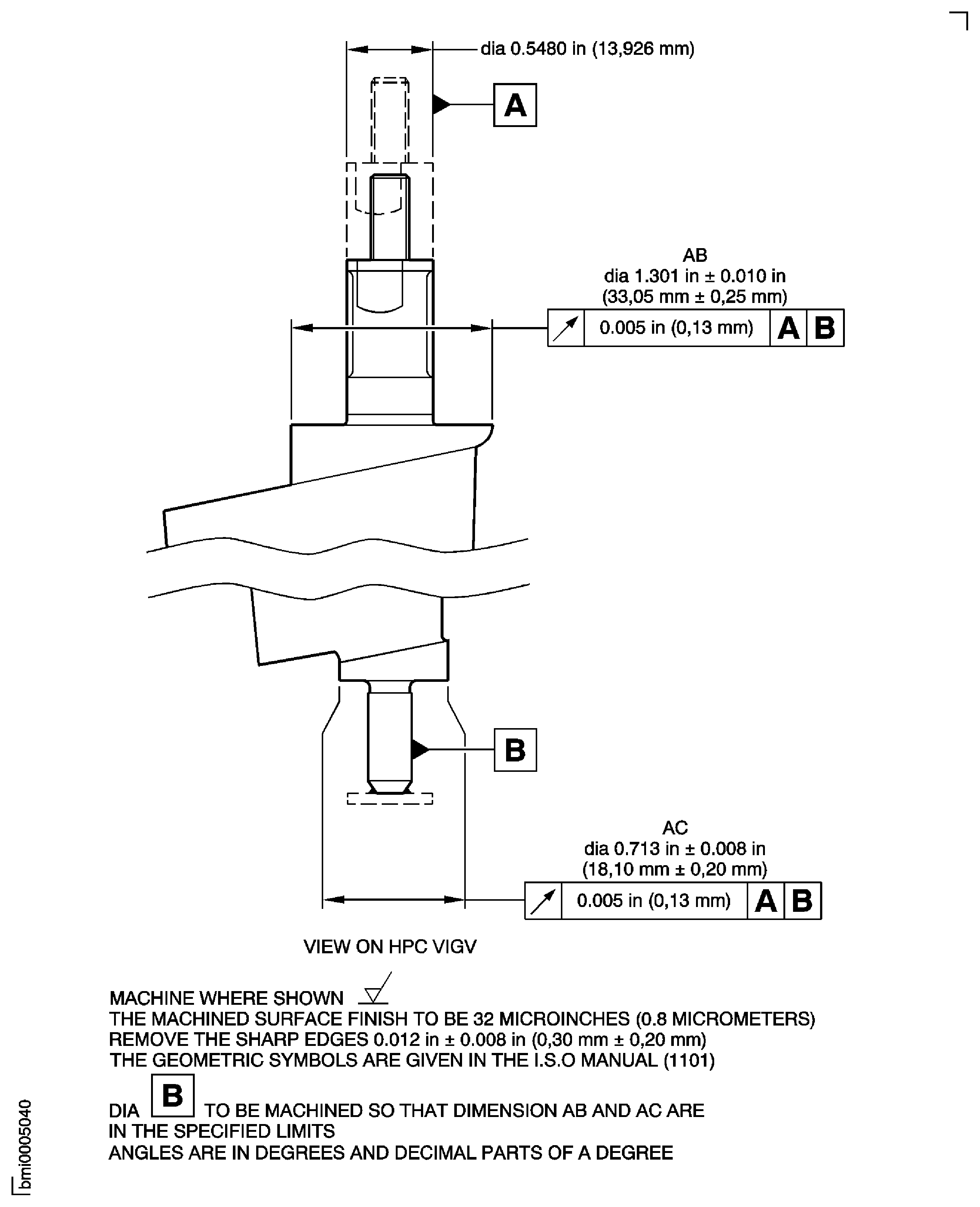 Repair Details and Dimensions - Assembly A, Assembly C, Assembly E, Assembly G, Assembly J and Assembly K