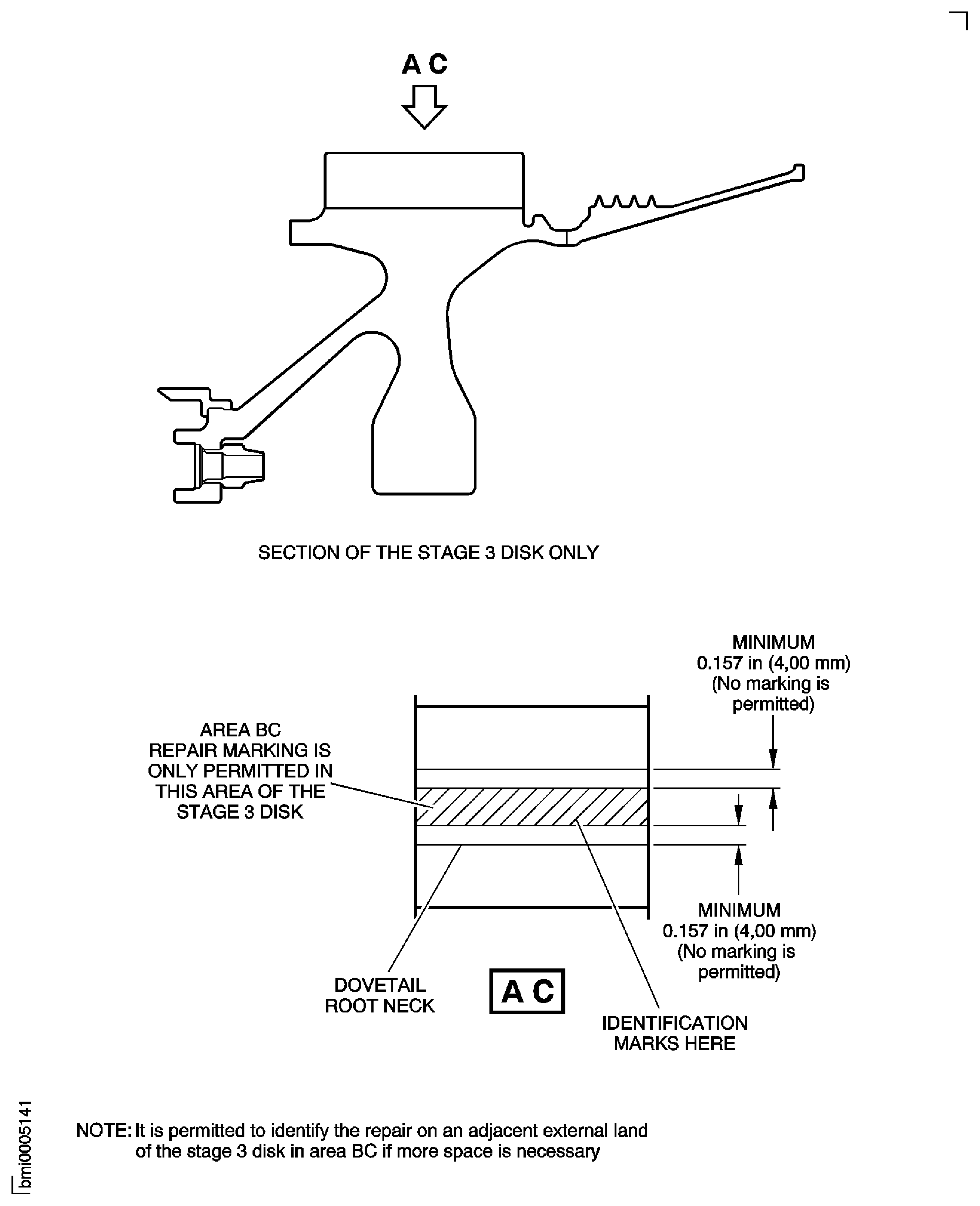 Repair Details and Dimensions