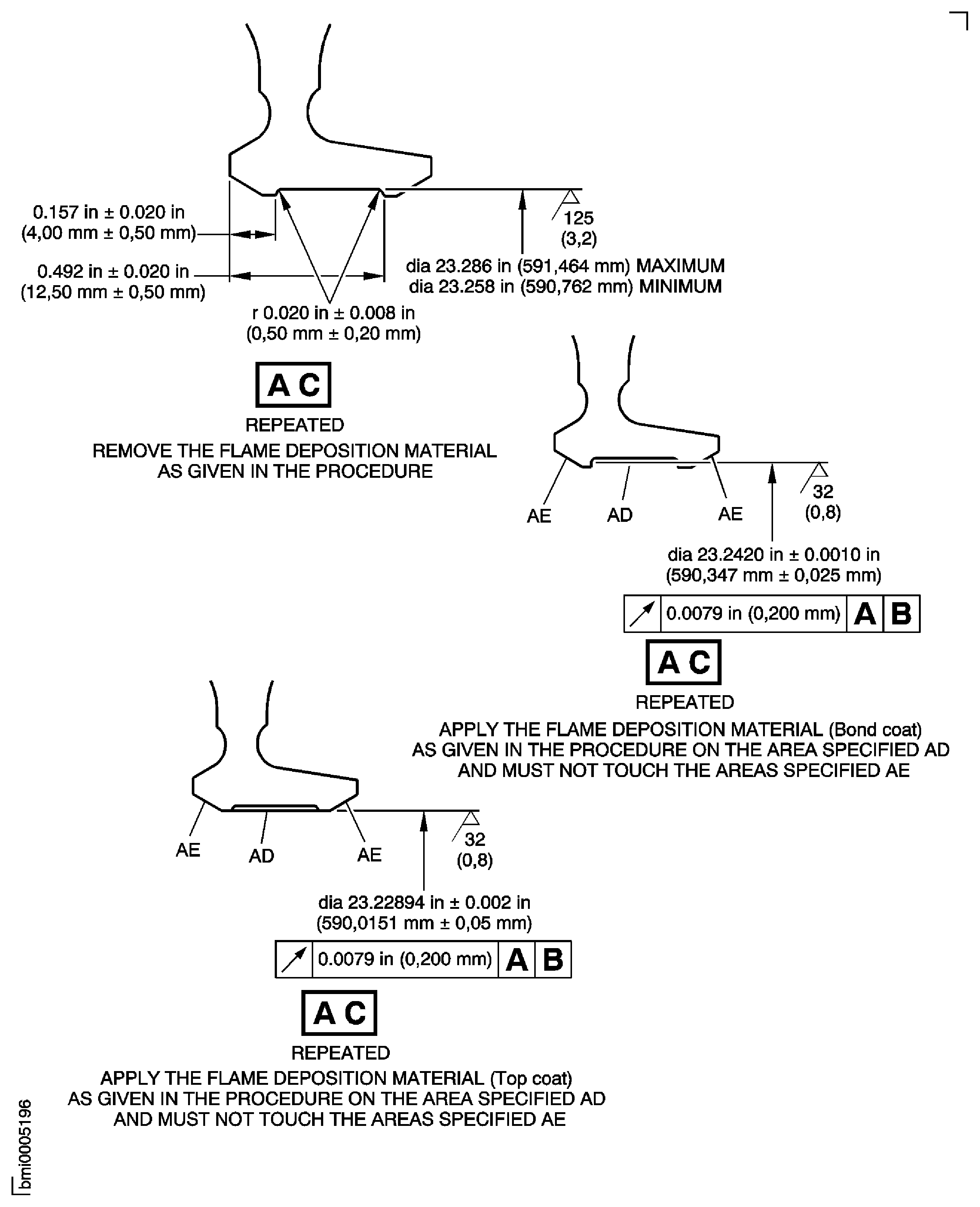 Repair Details and Dimensions