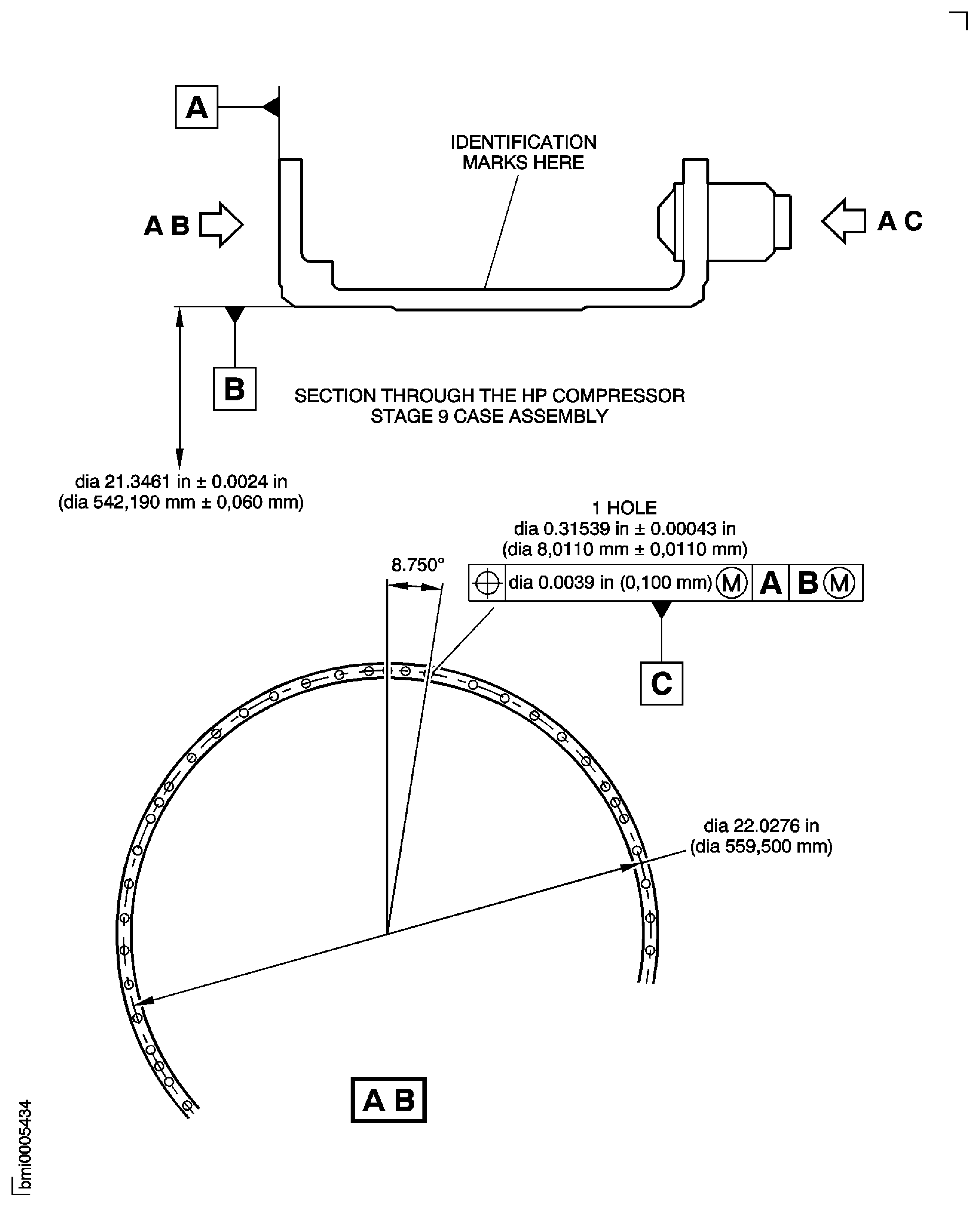 Repair Details and Dimensions - Assembly B
