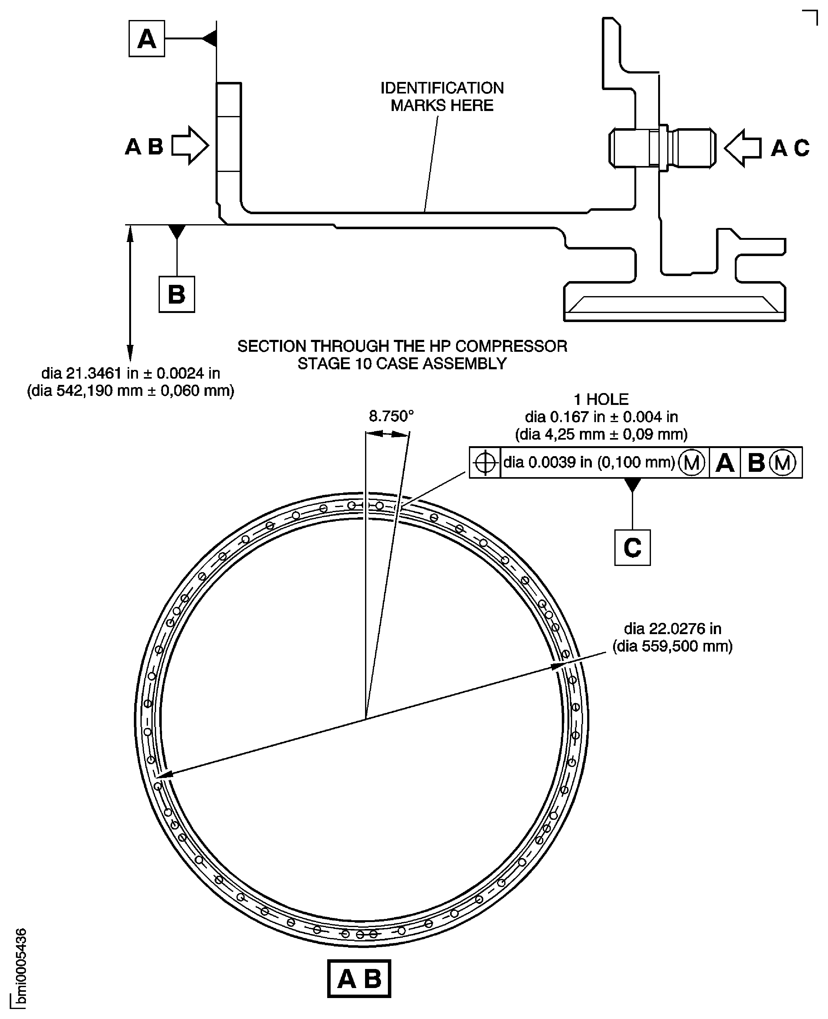 Repair Details and Dimensions - Assembly D