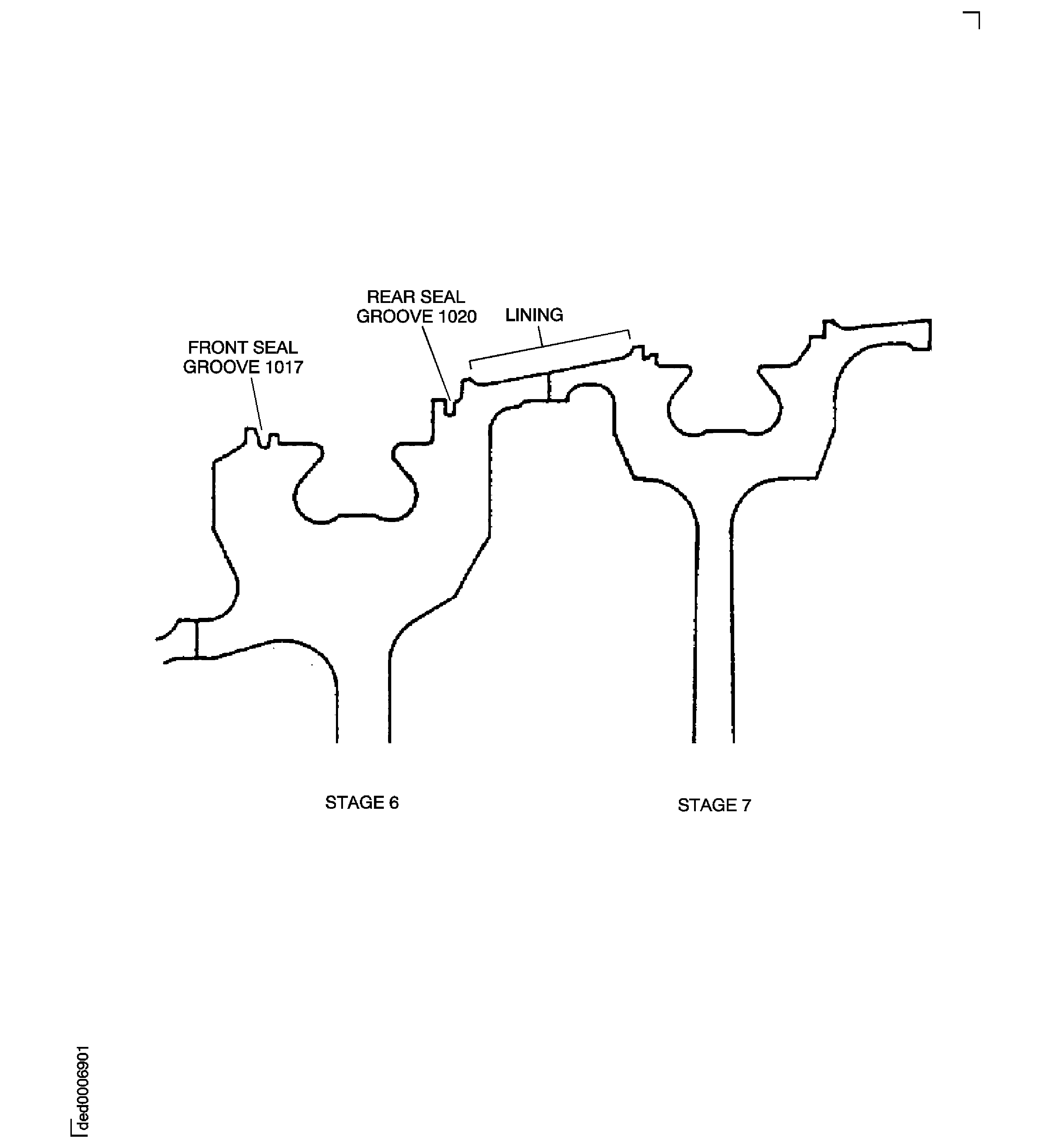 Focused Inspection - HP Compressor Stage 6 Seal Grooves
