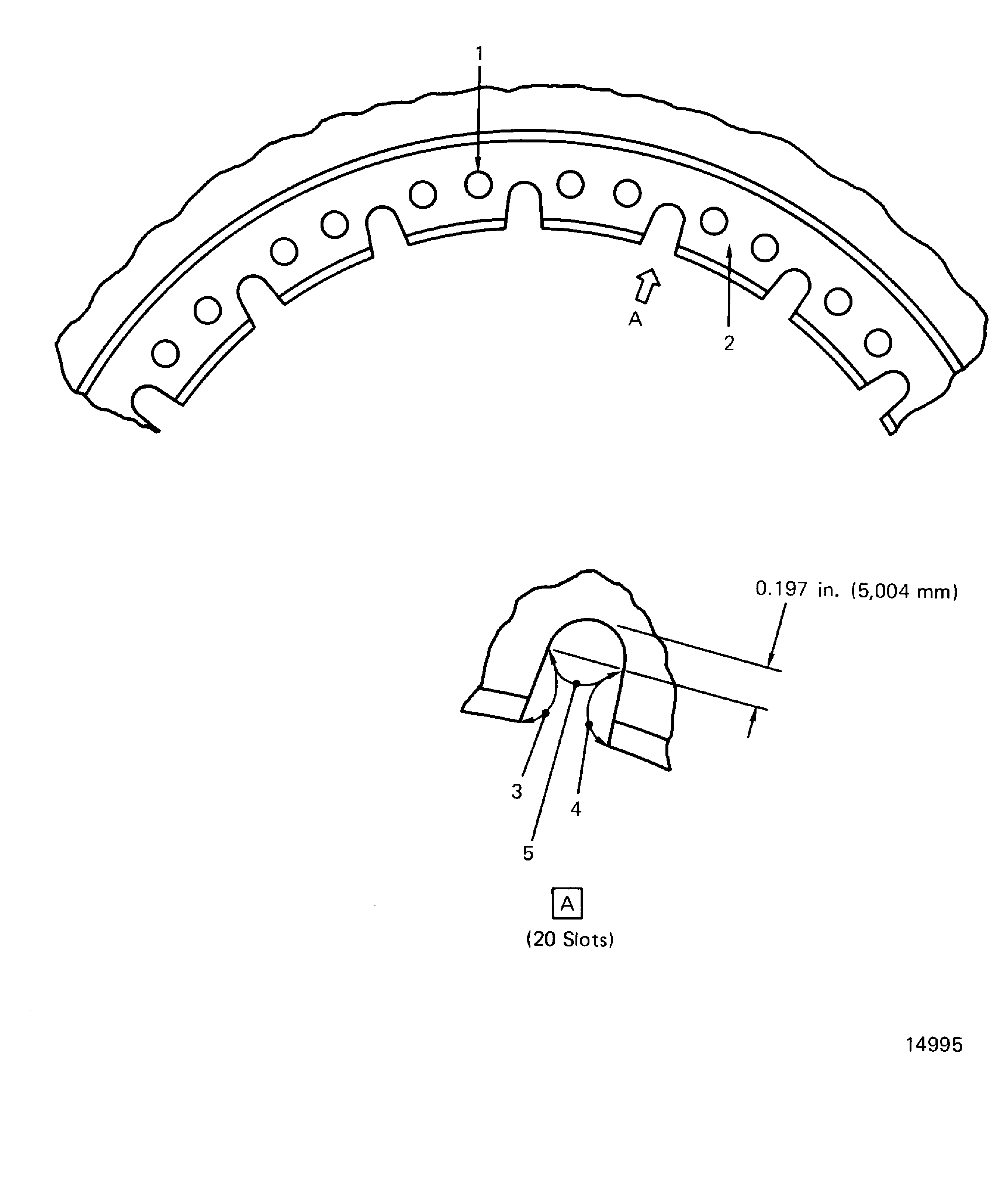 Rear HPC disk inspection locations