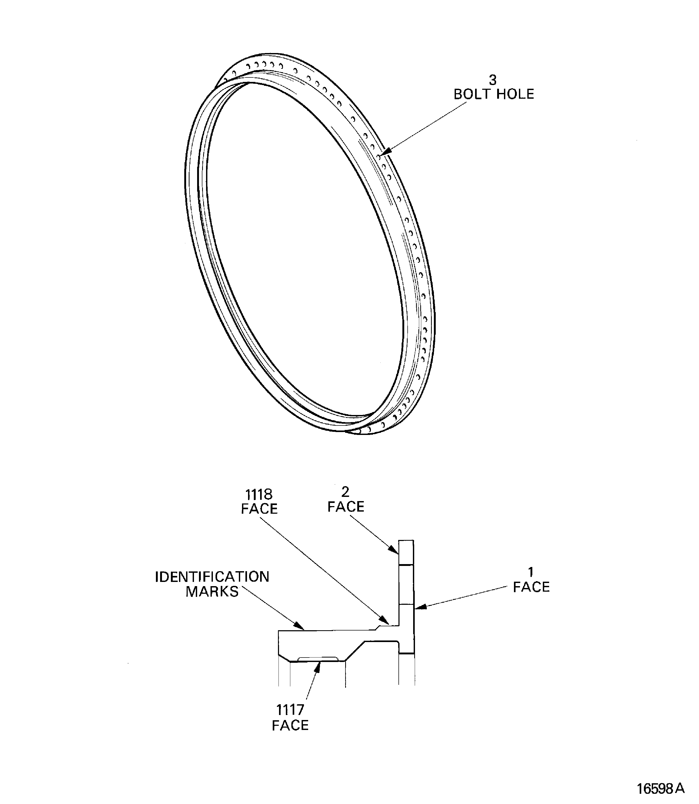 Rear Seal Housing - Inspection Locations