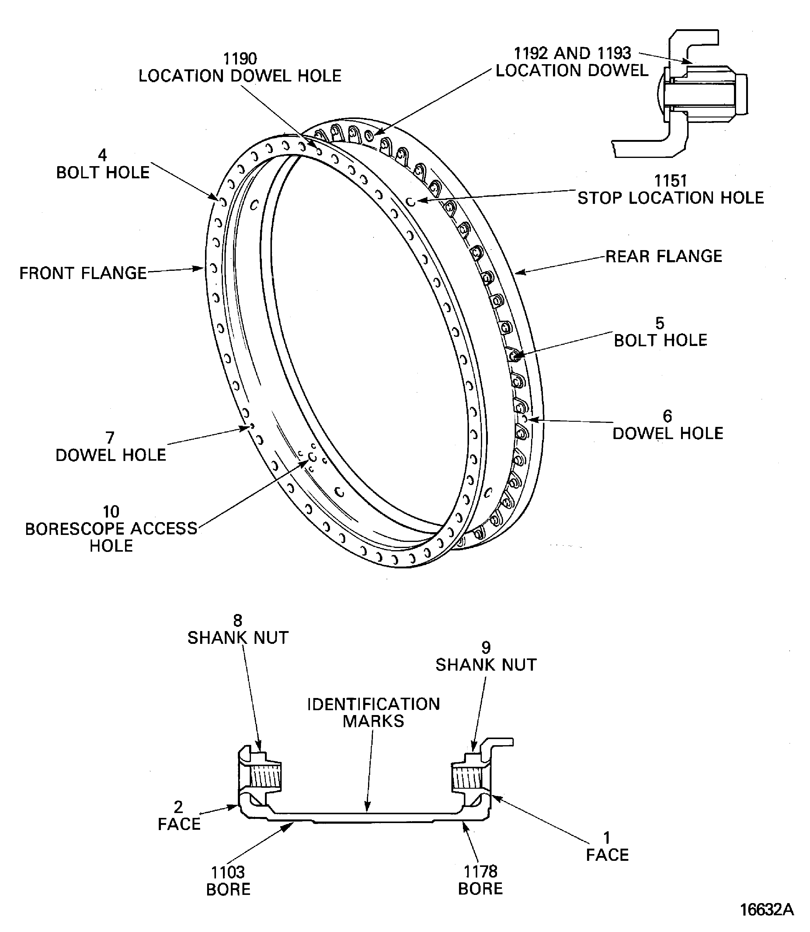 Stage 8 Case - Inspection Locations