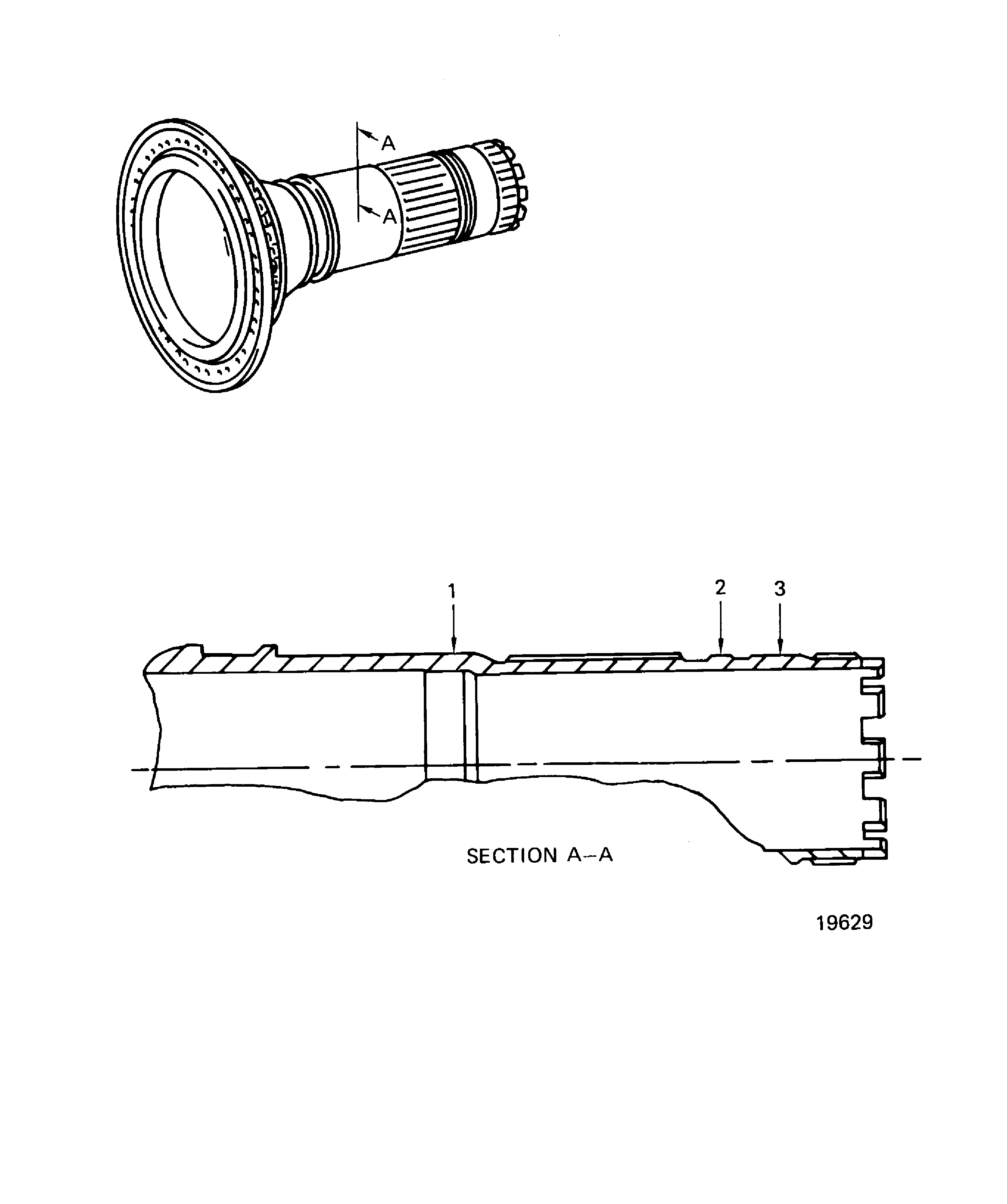 HPC Shaft Assembly Blend Repair