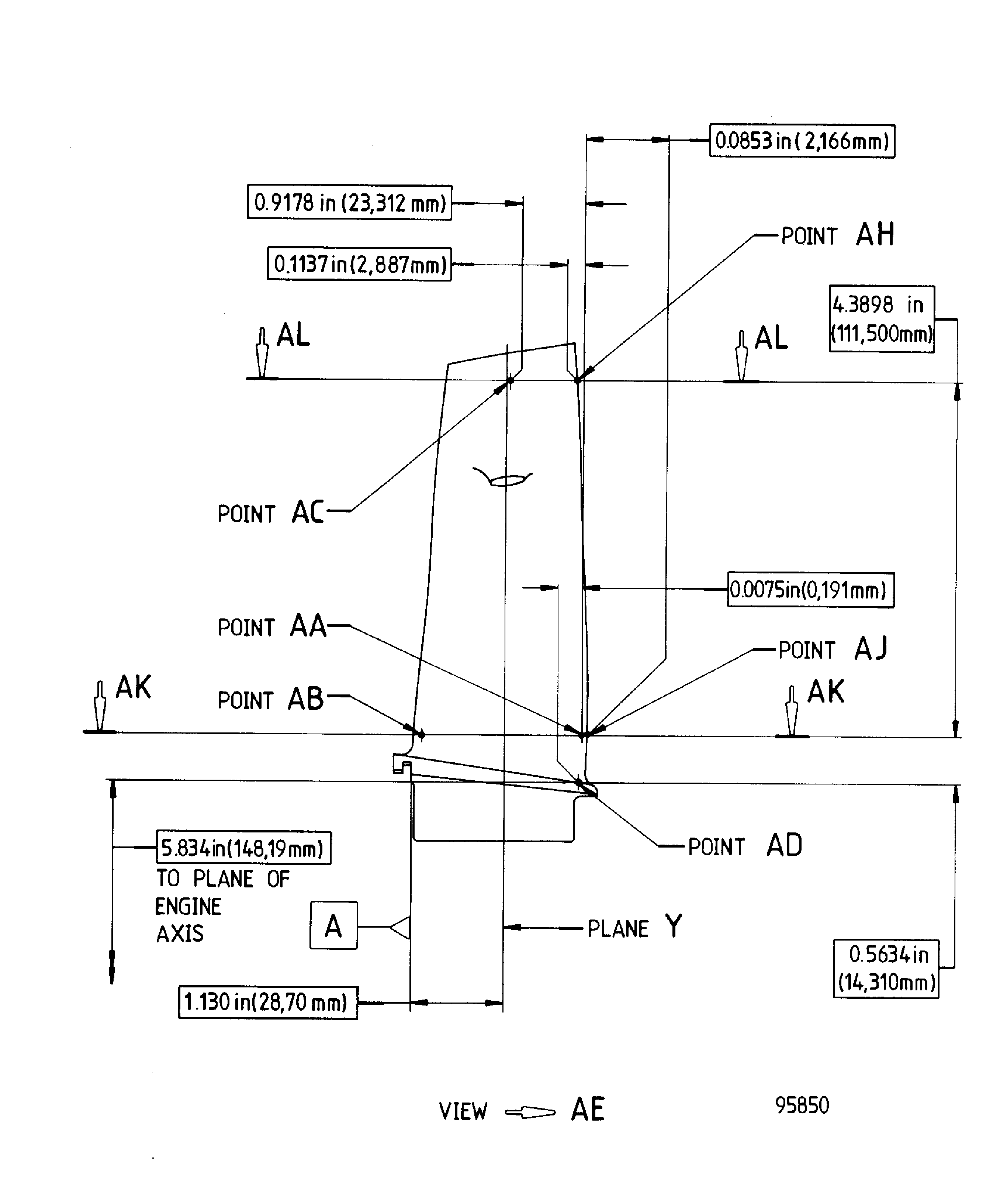 Repair Details And Dimensions - Assembly A And B