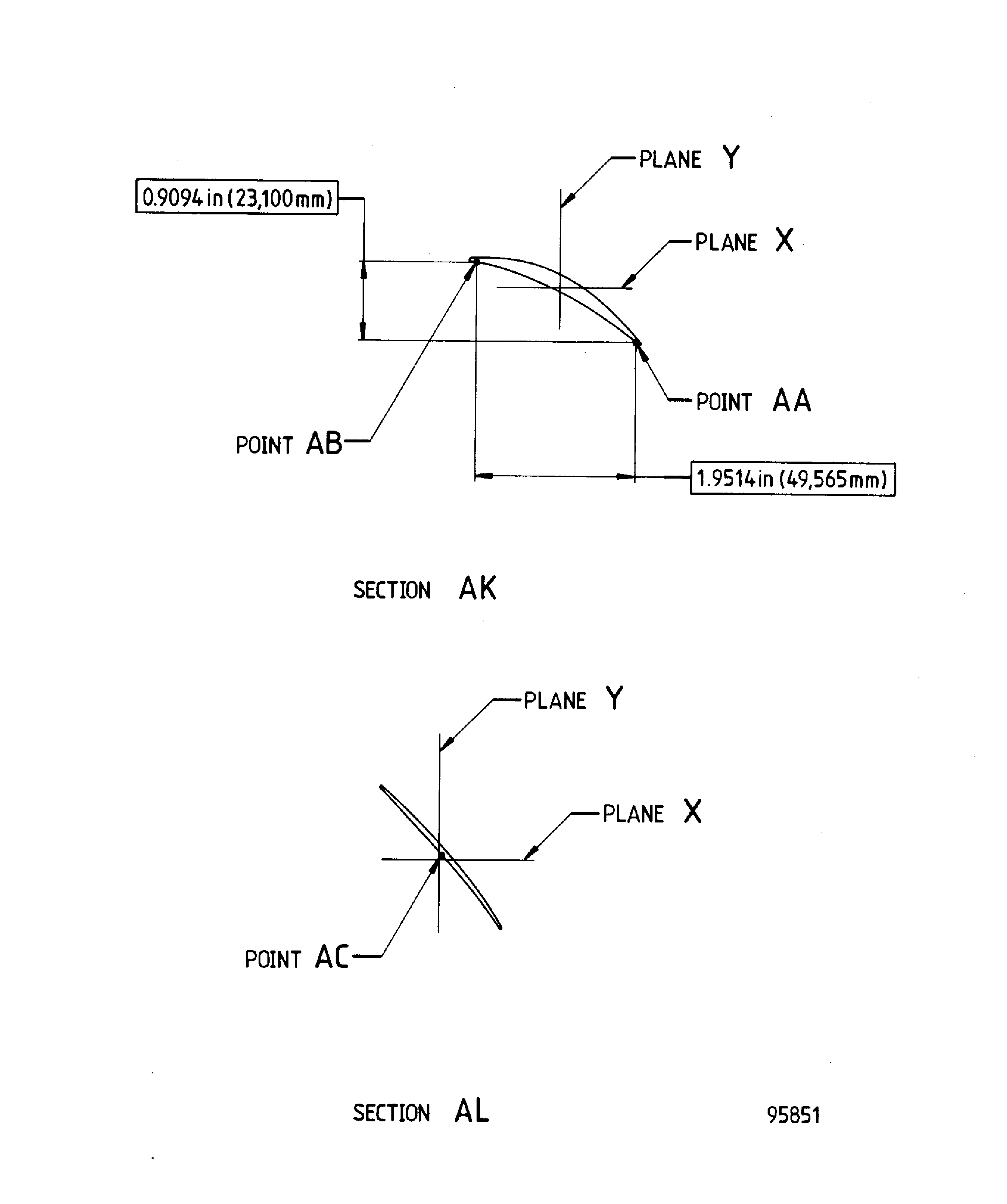 Repair Details And Dimensions - Assembly A And B