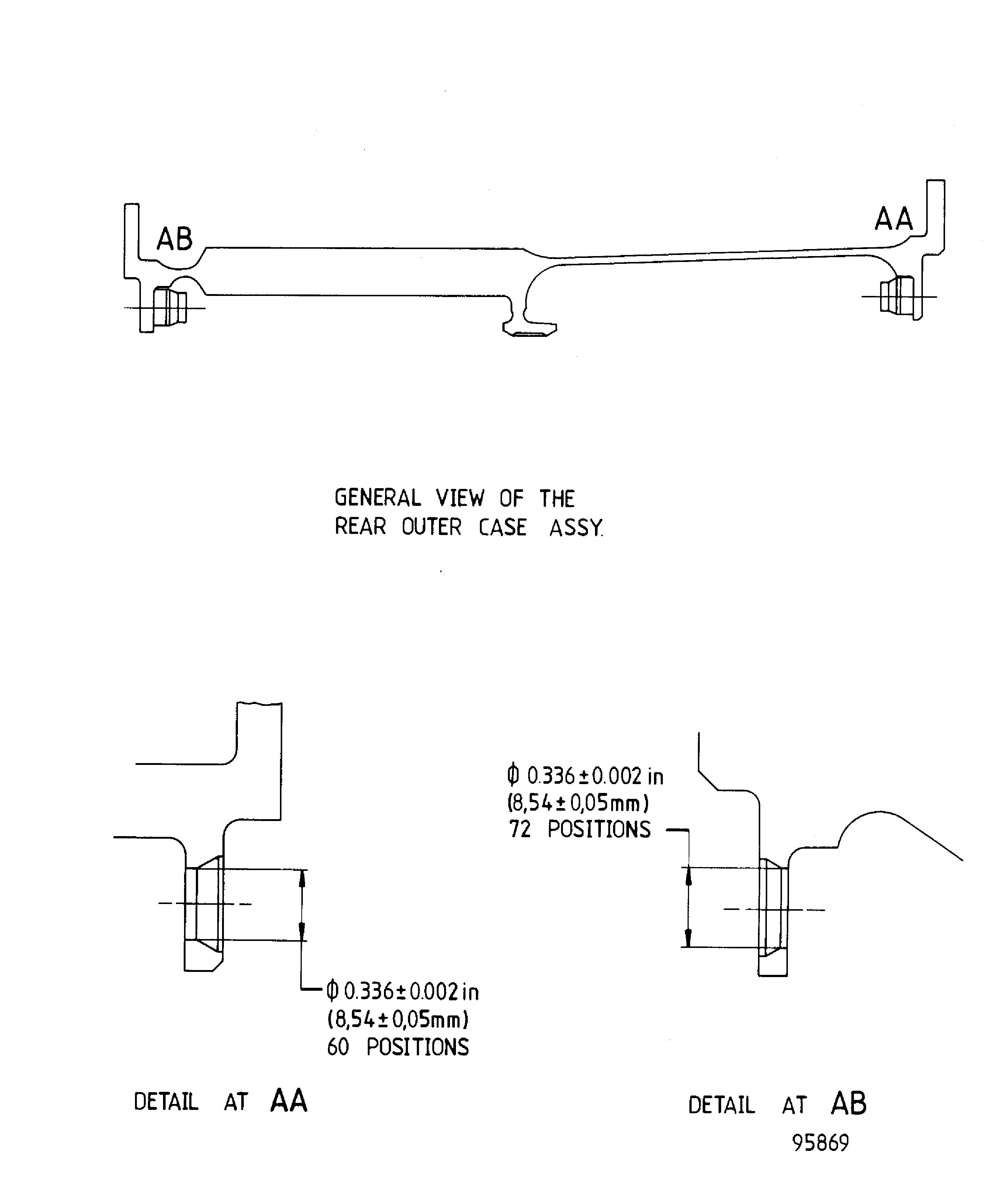 Repair details and dimensions- Assembly A