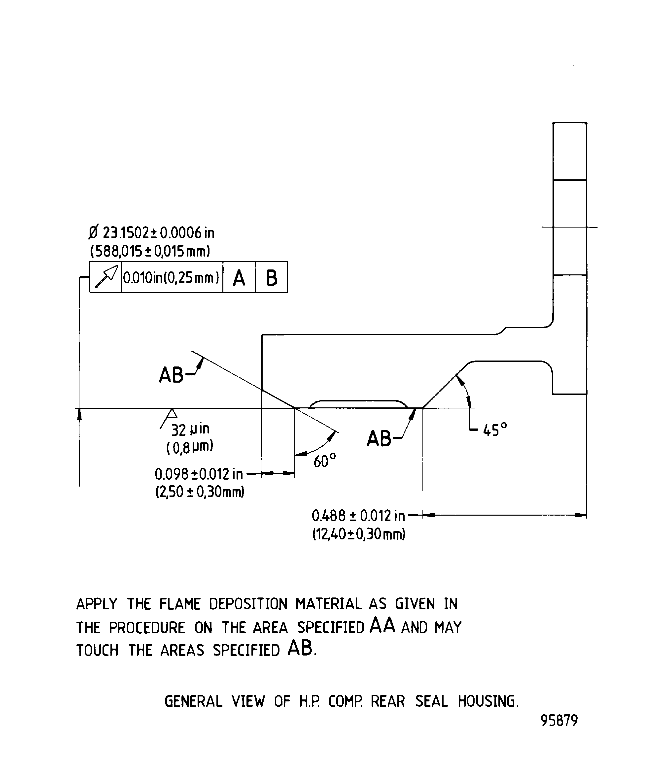 Repair details and dimensions