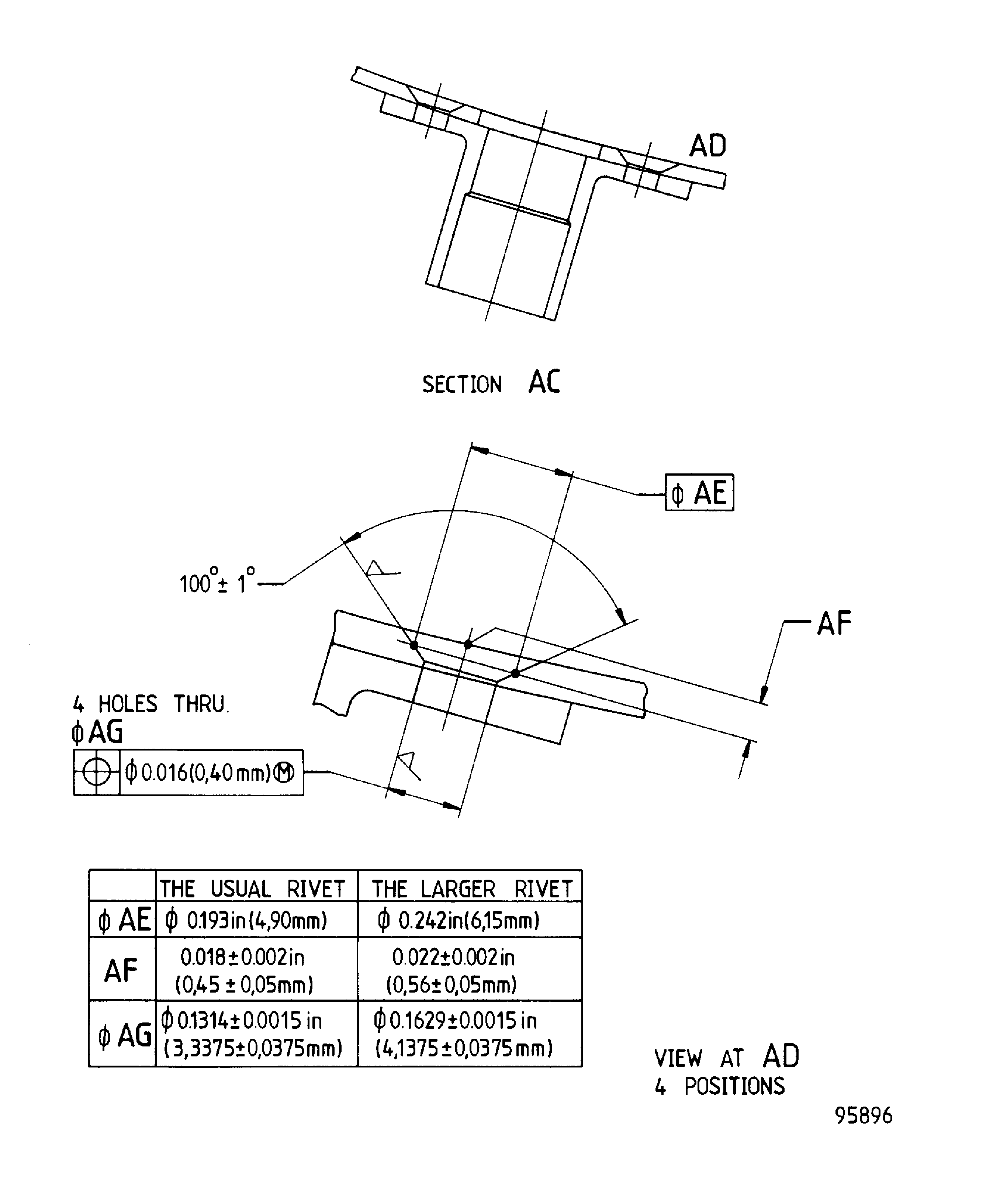 Repair Details And Dimensions - Assembly A