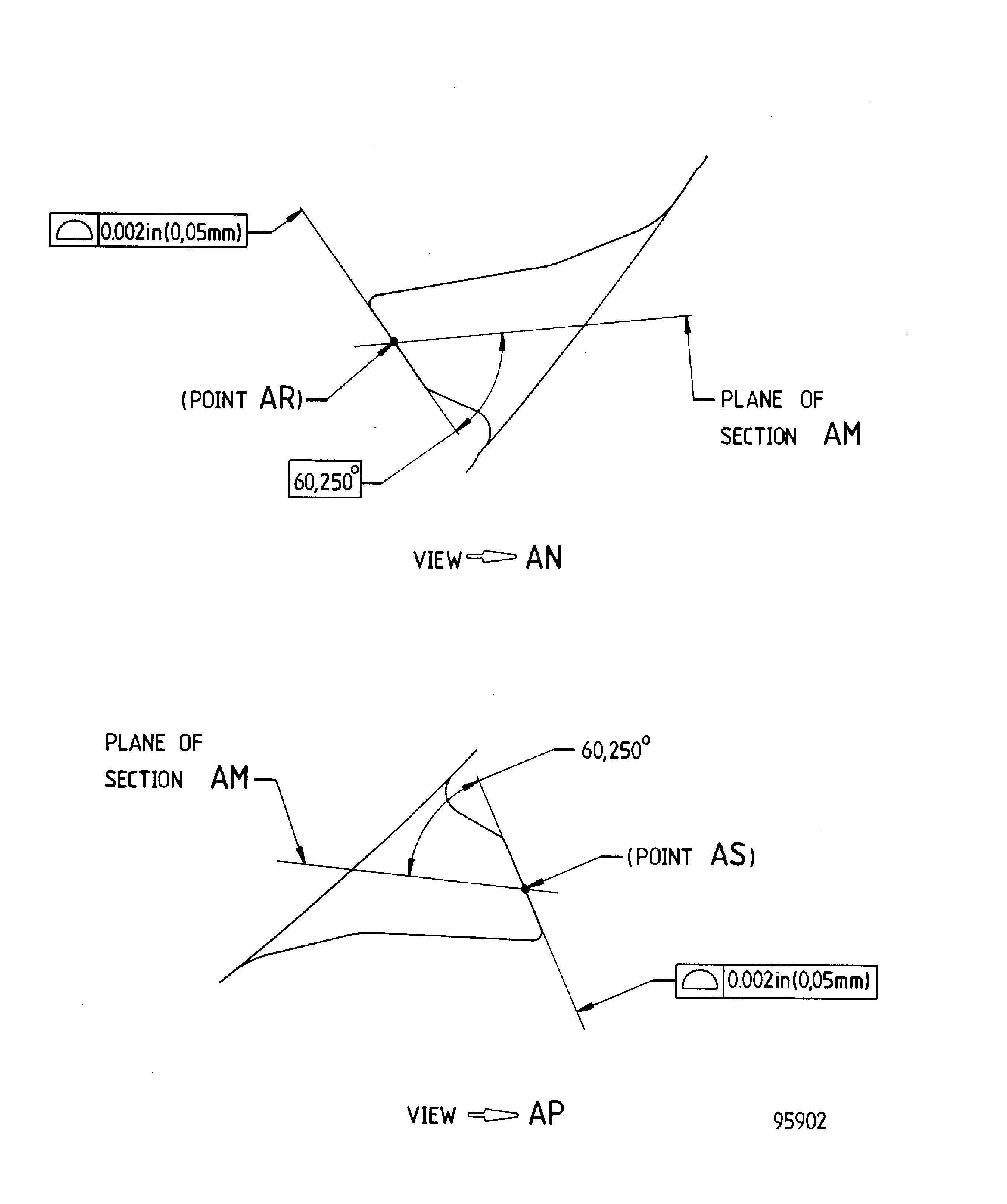 Repair Details And Dimensions - Assembly A, Assembly D And Assembly E