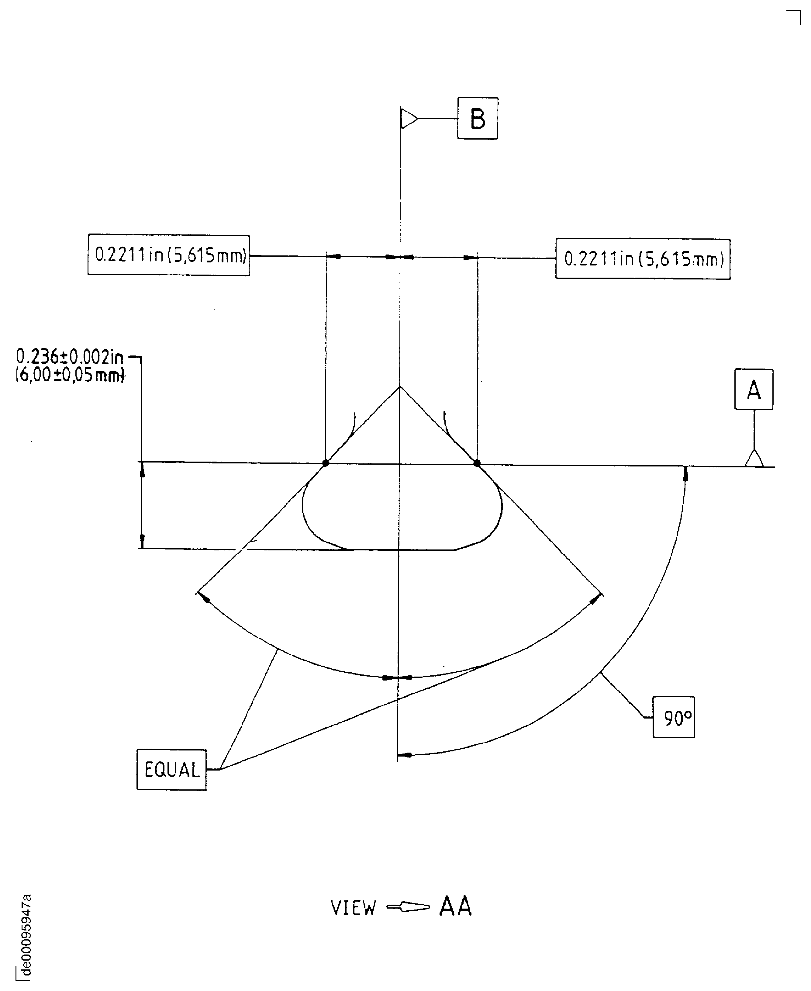 Repair details and dimensions - Assemblies A, B and C