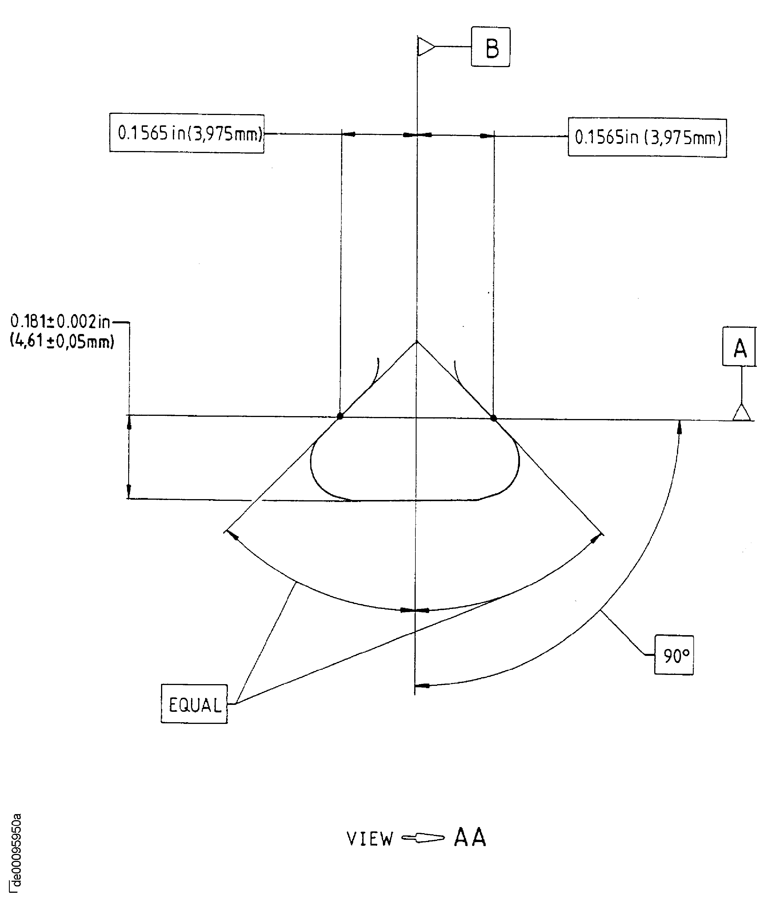 Repair details and dimensions - Assembly A and Assembly B