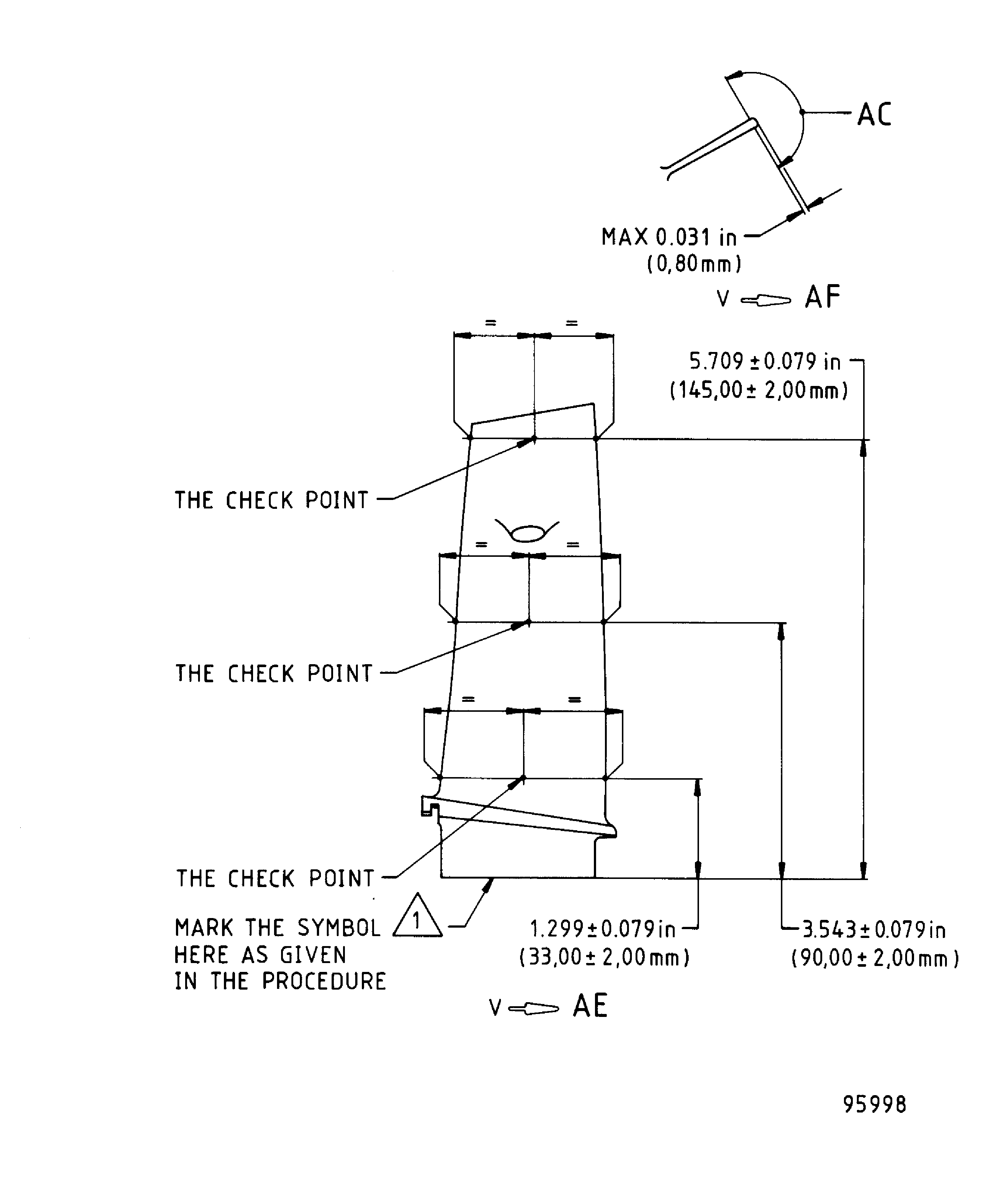 Repair Details And Dimensions - Assembly A And Assembly B