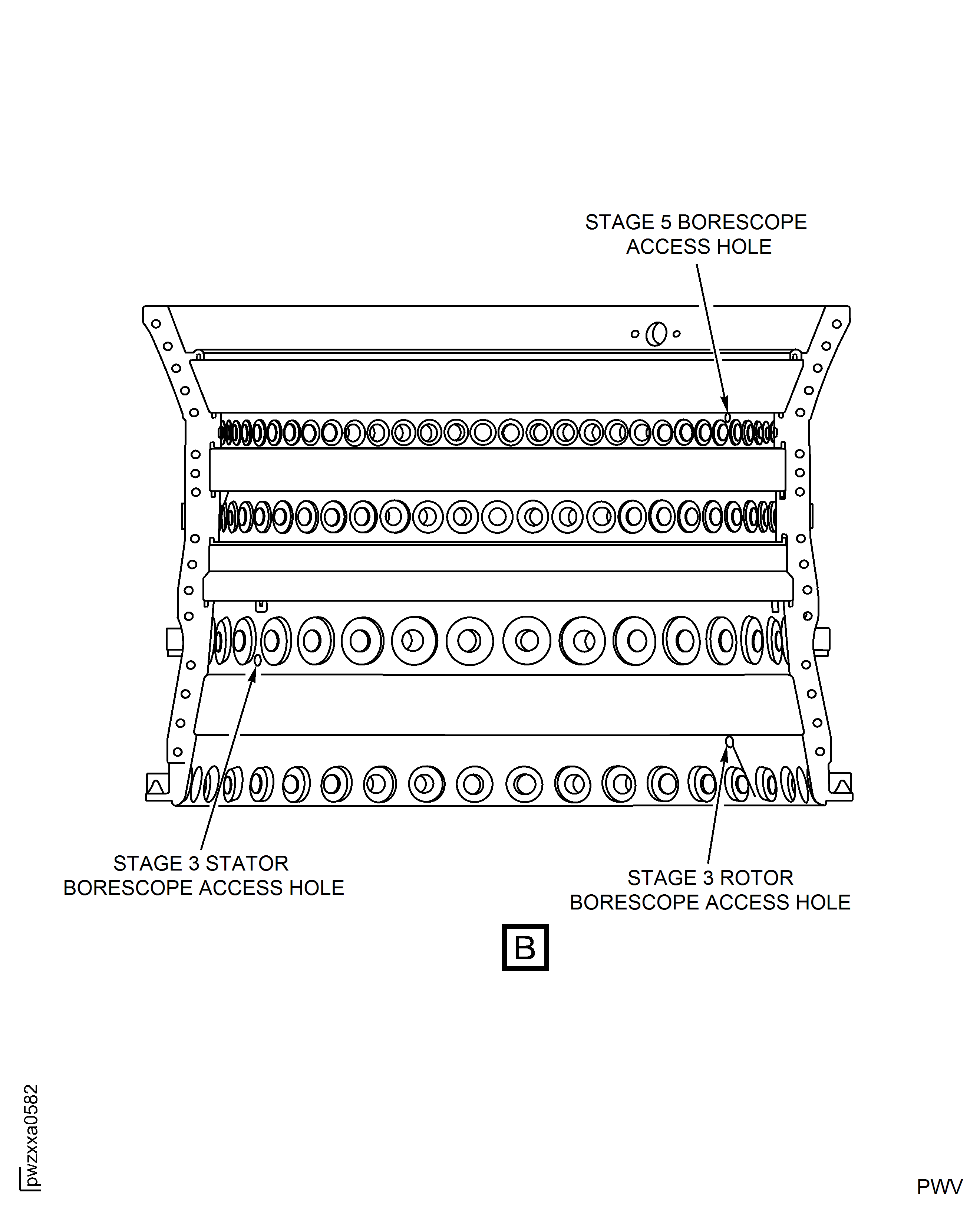 Repair Details and Dimensions - Assembly B