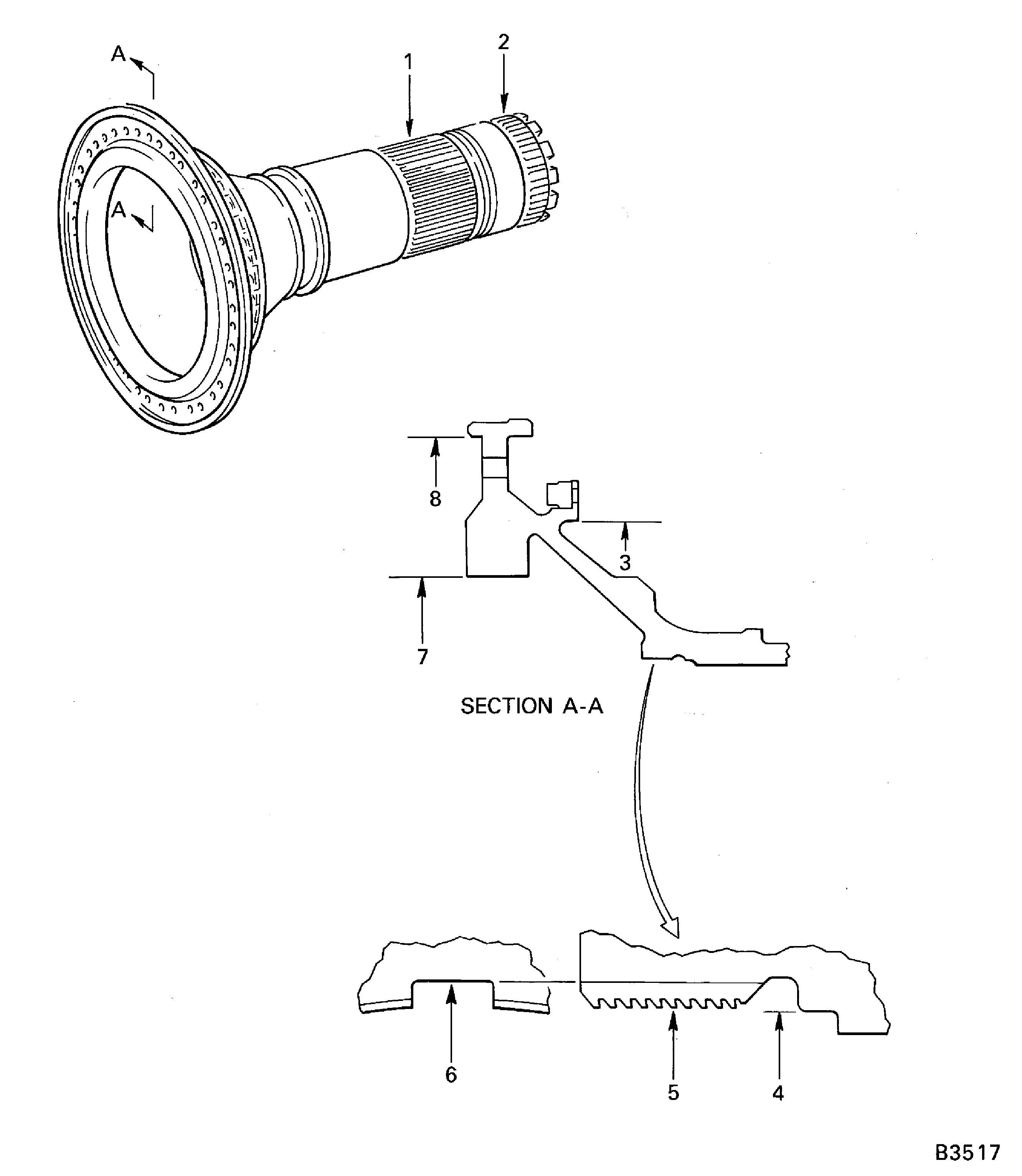 HPC Shaft Inspection Locations