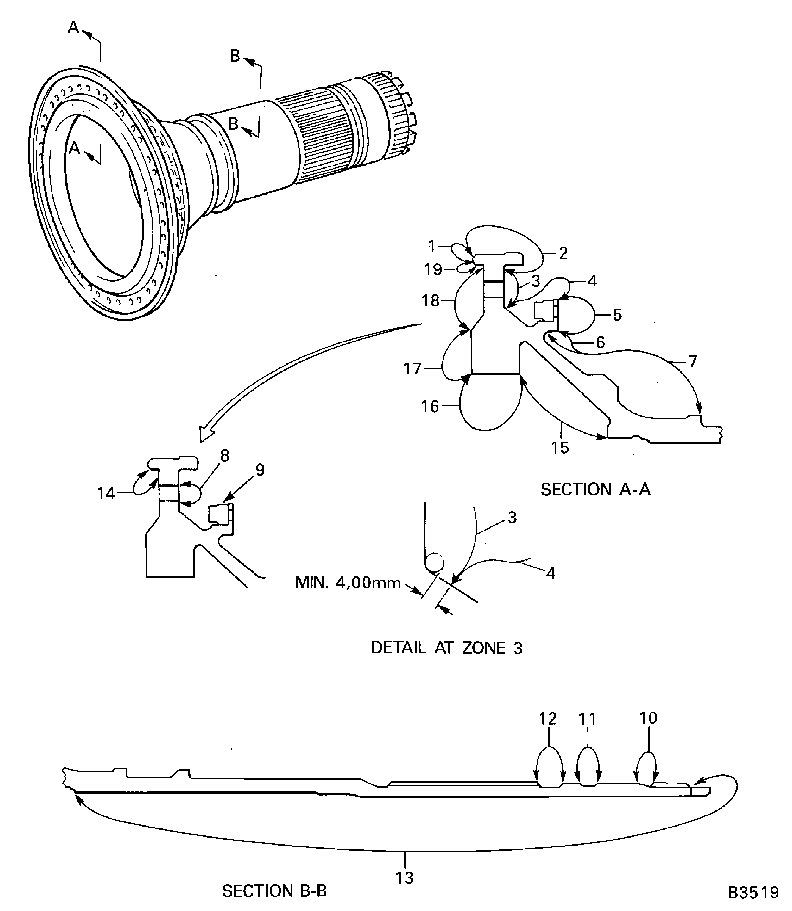 HPC Shaft Inspection Locations