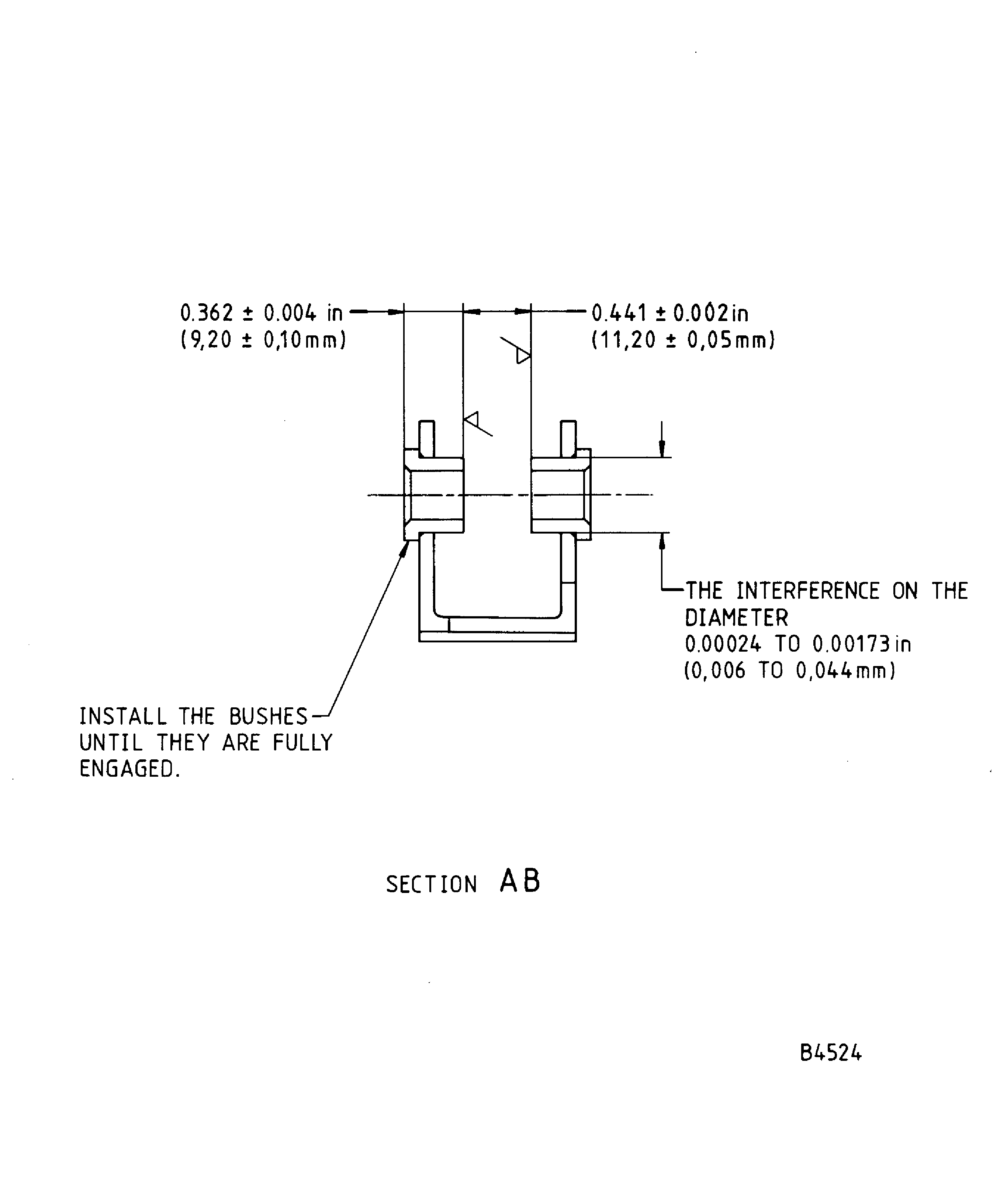 Repair details and dimensions - Assembly A