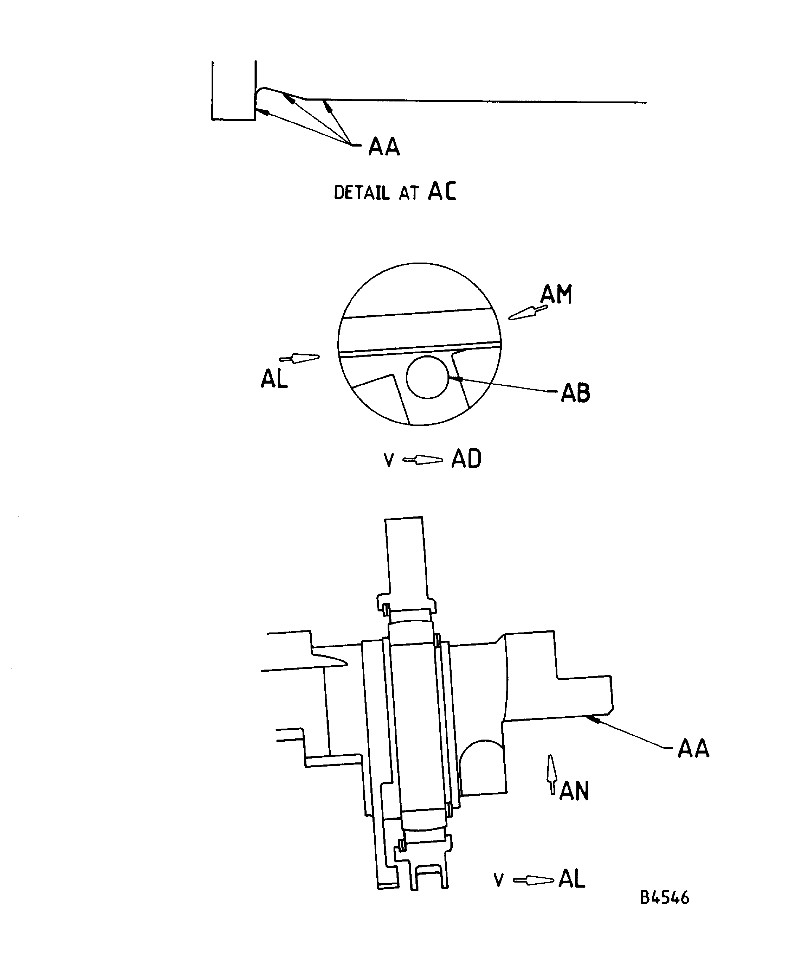 Repair Details and Dimensions - Assembly A