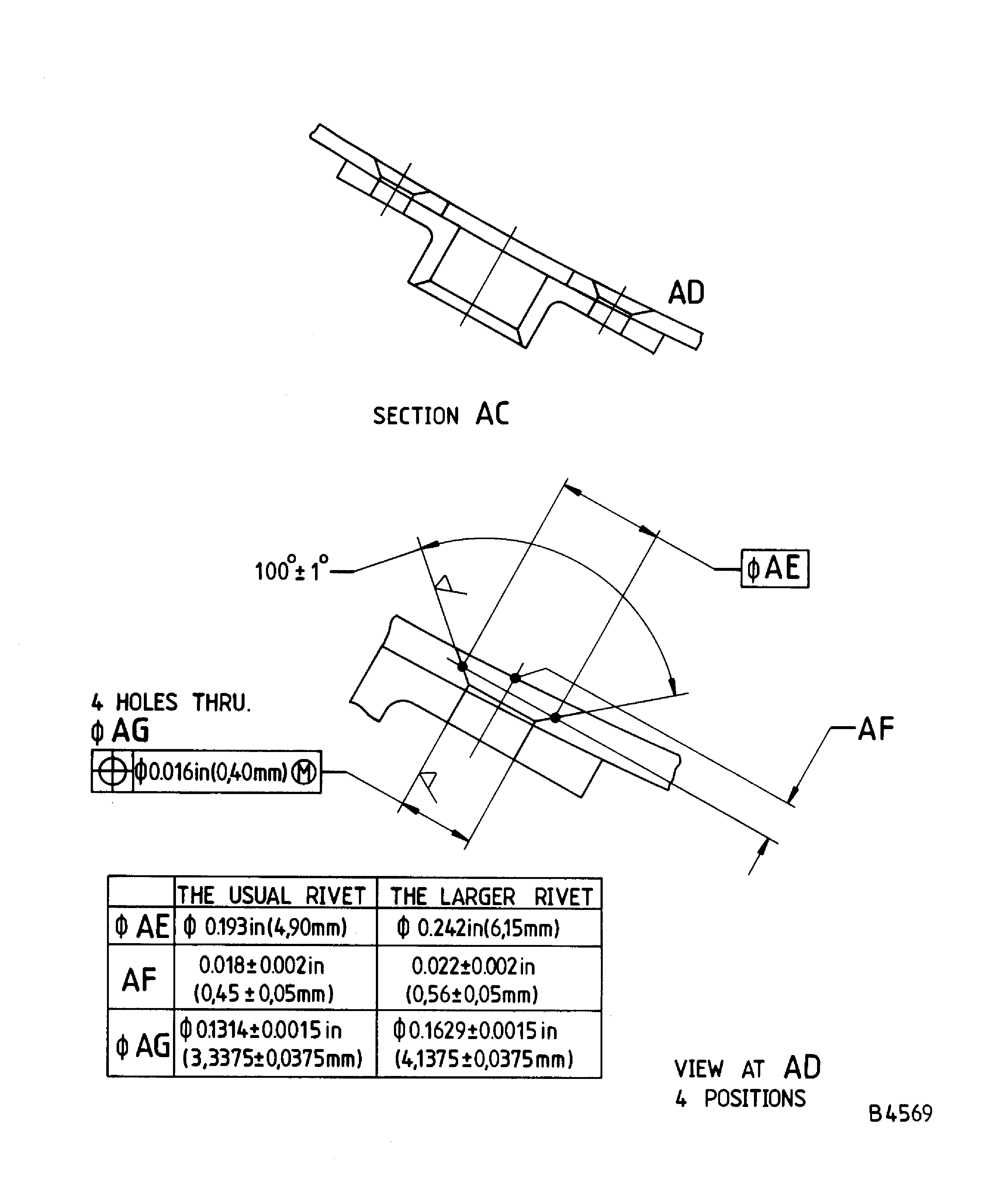 Repair Details and Dimensions - Assembly A