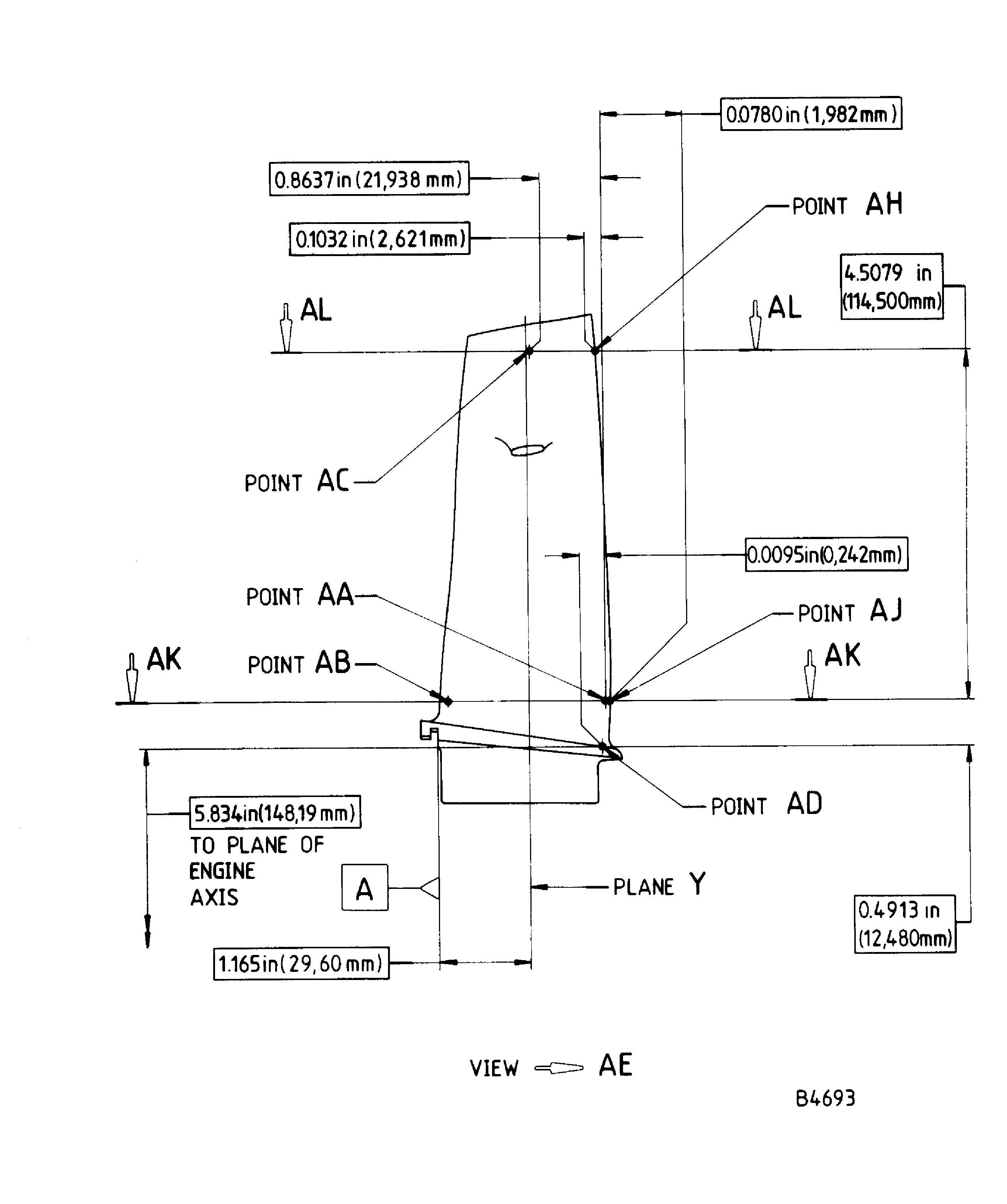 Repair Details And Dimensions - Assembly D And Assembly E