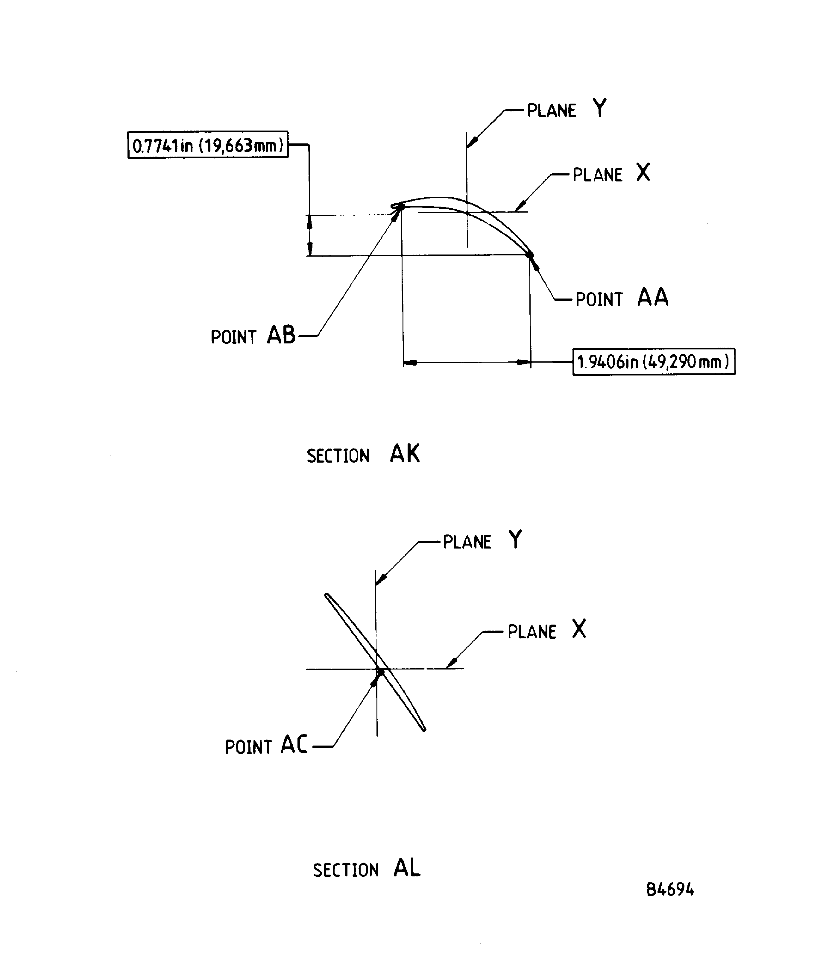 Repair Details And Dimensions - Assembly E