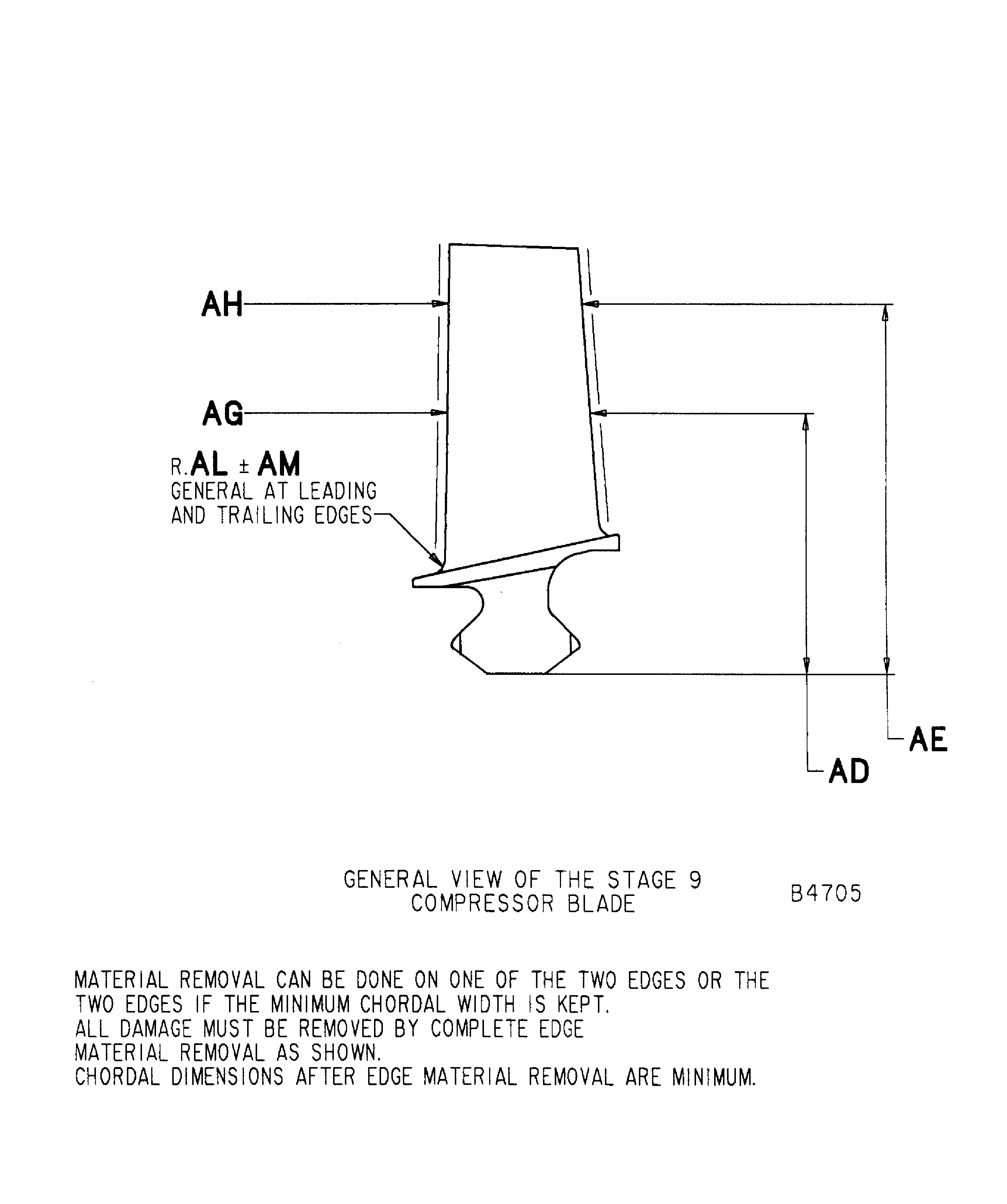 Repair Details And Dimensions - Assembly A And Assembly B